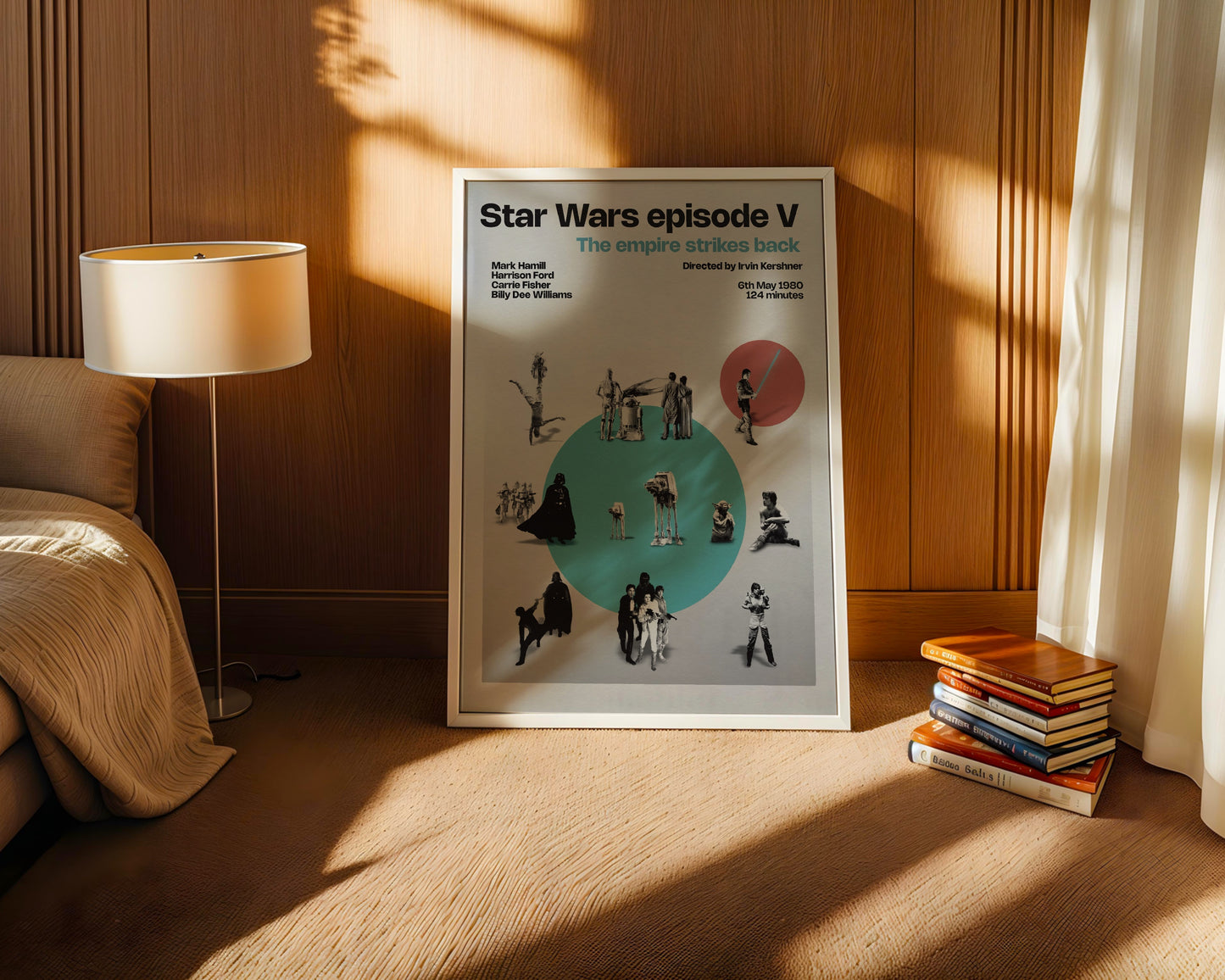 Star Wars Empire Strikes Back miniatures poster