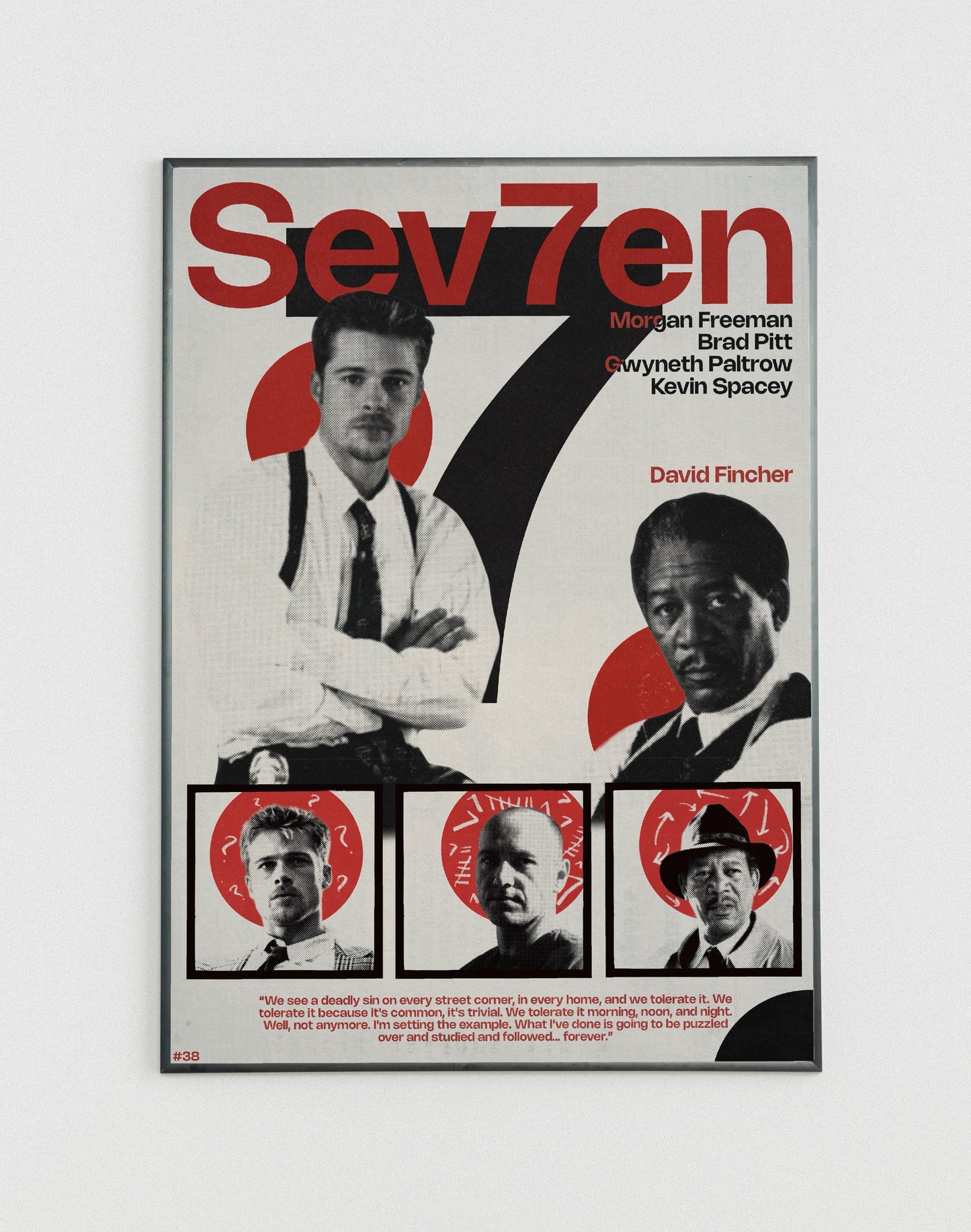 #38 Seven poster