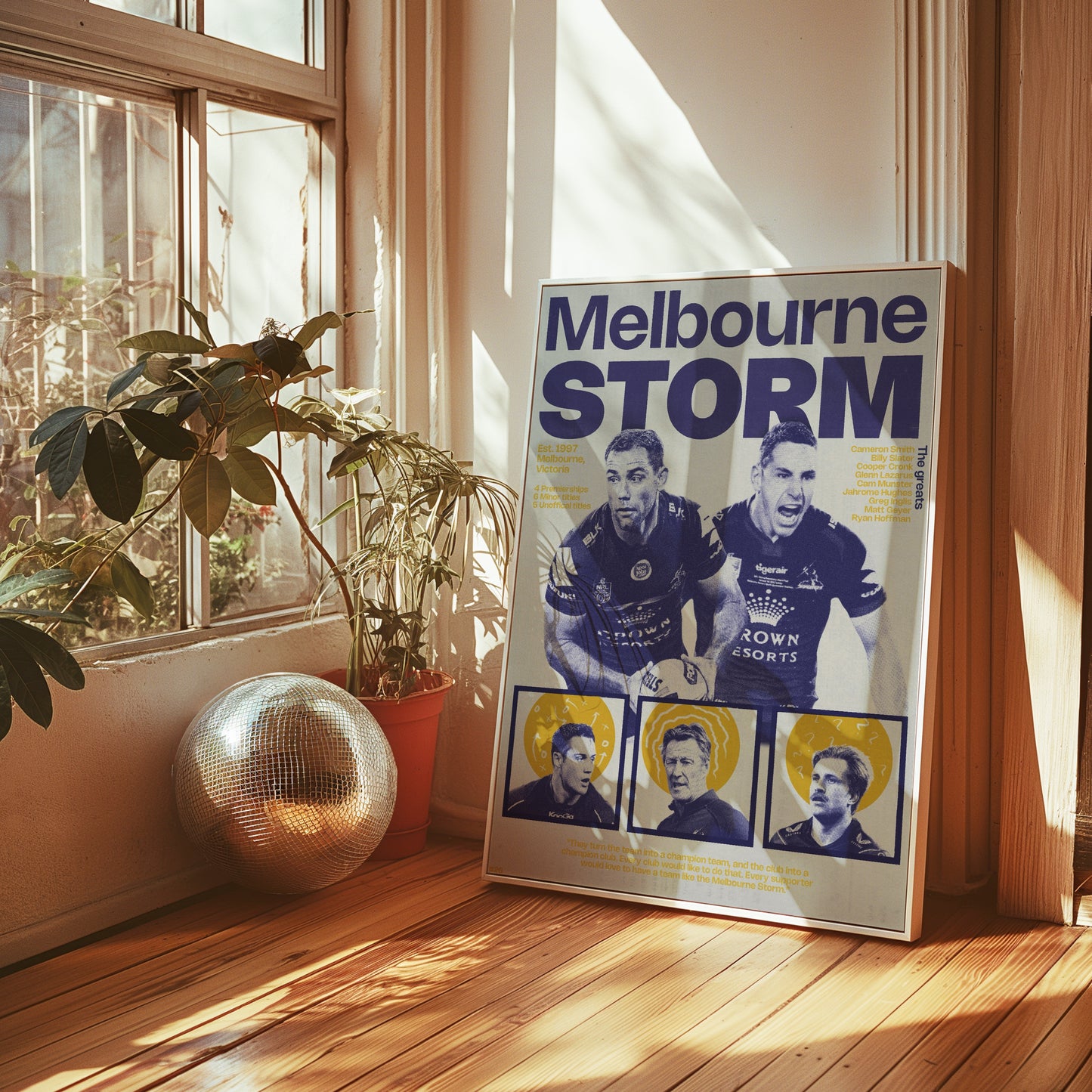 #26 Melbourne Storm poster