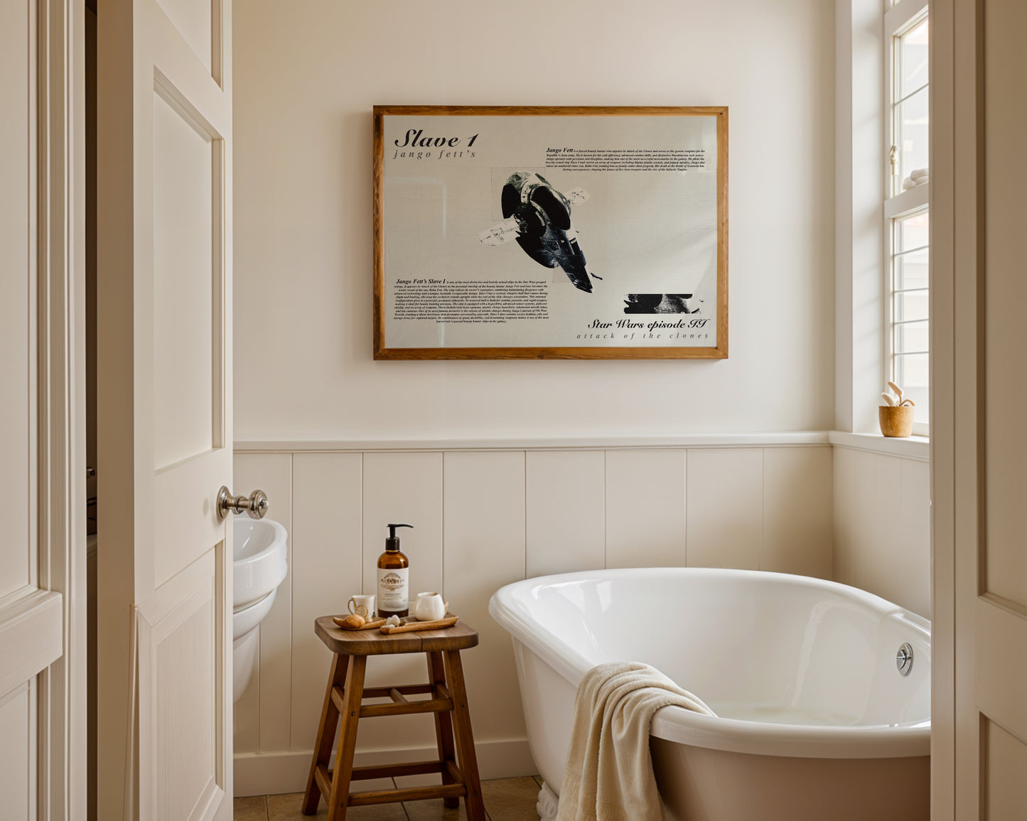 Star Wars Jango Fett’s Slave 1 poster