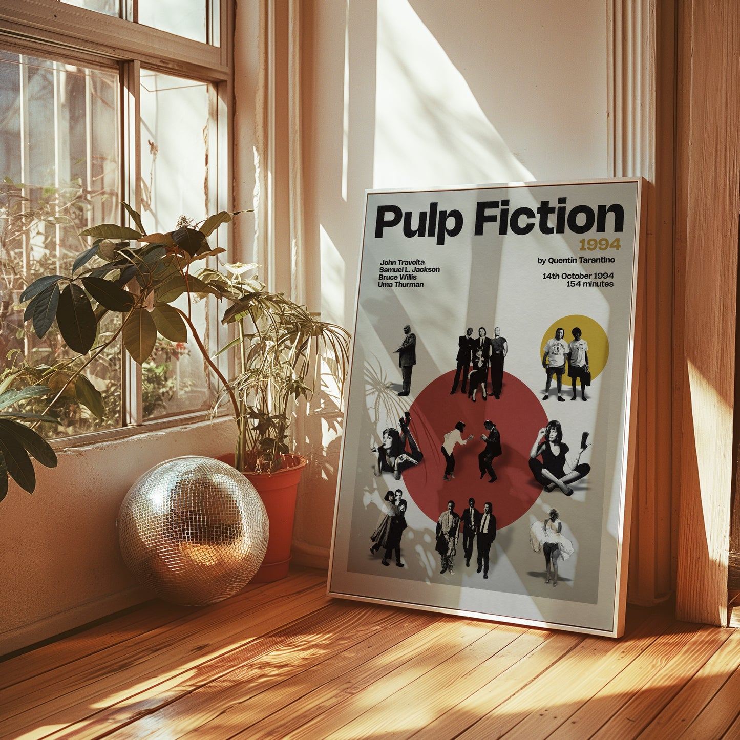 Pulp Fiction miniatures poster