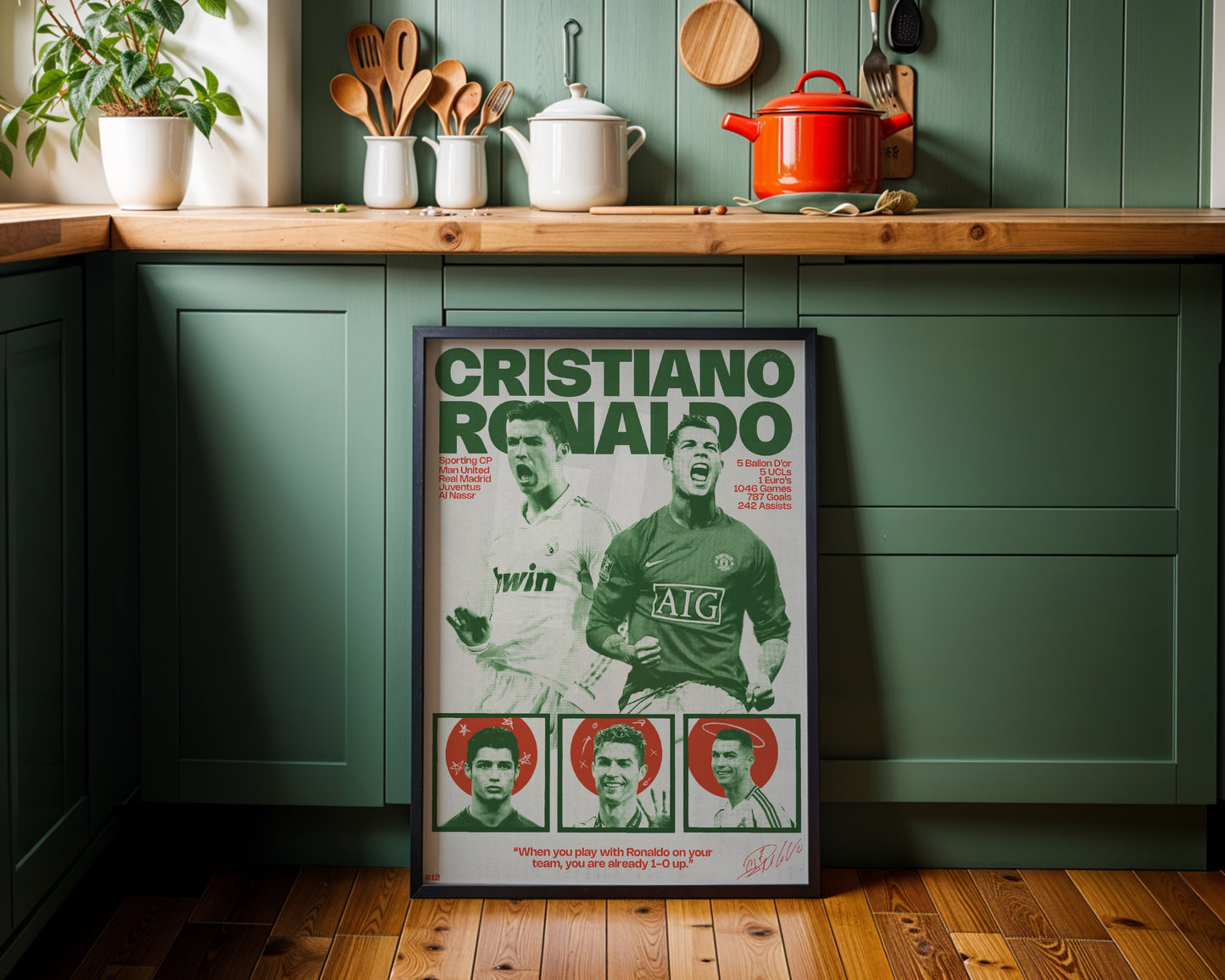 #12 Cristiano Ronaldo poster