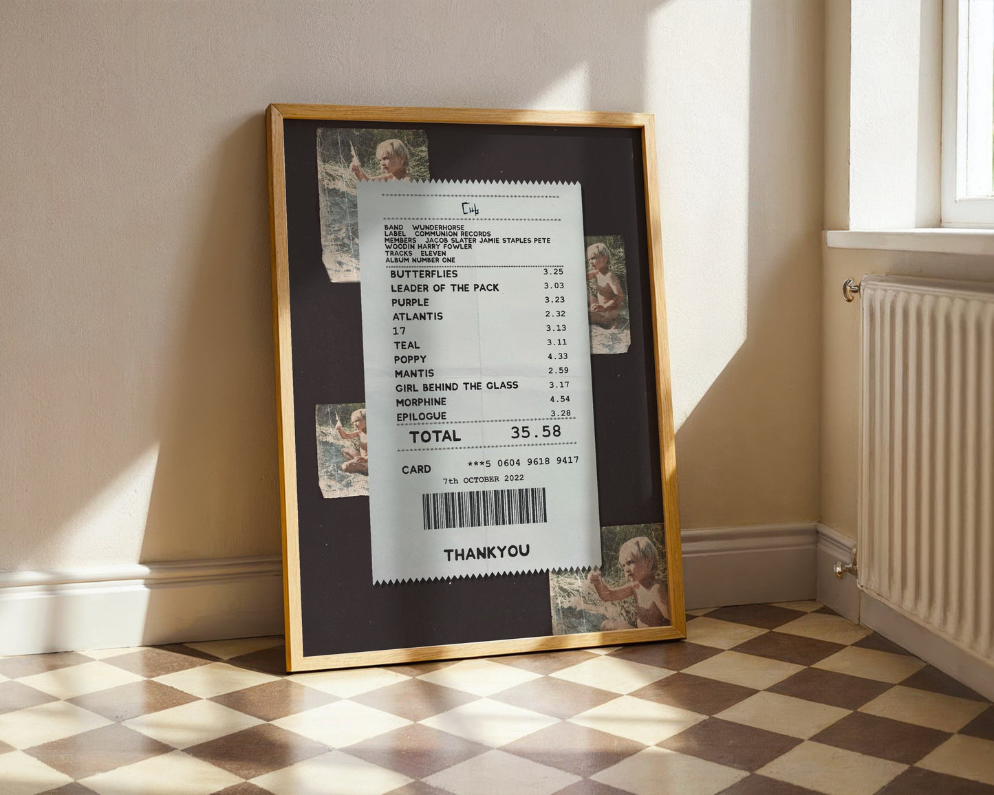 Wunderhorse Cub receipt poster