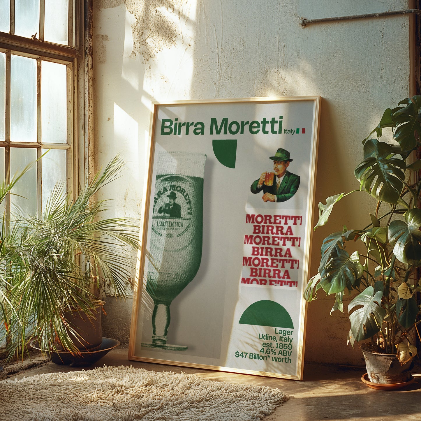 Birra Moretti poster