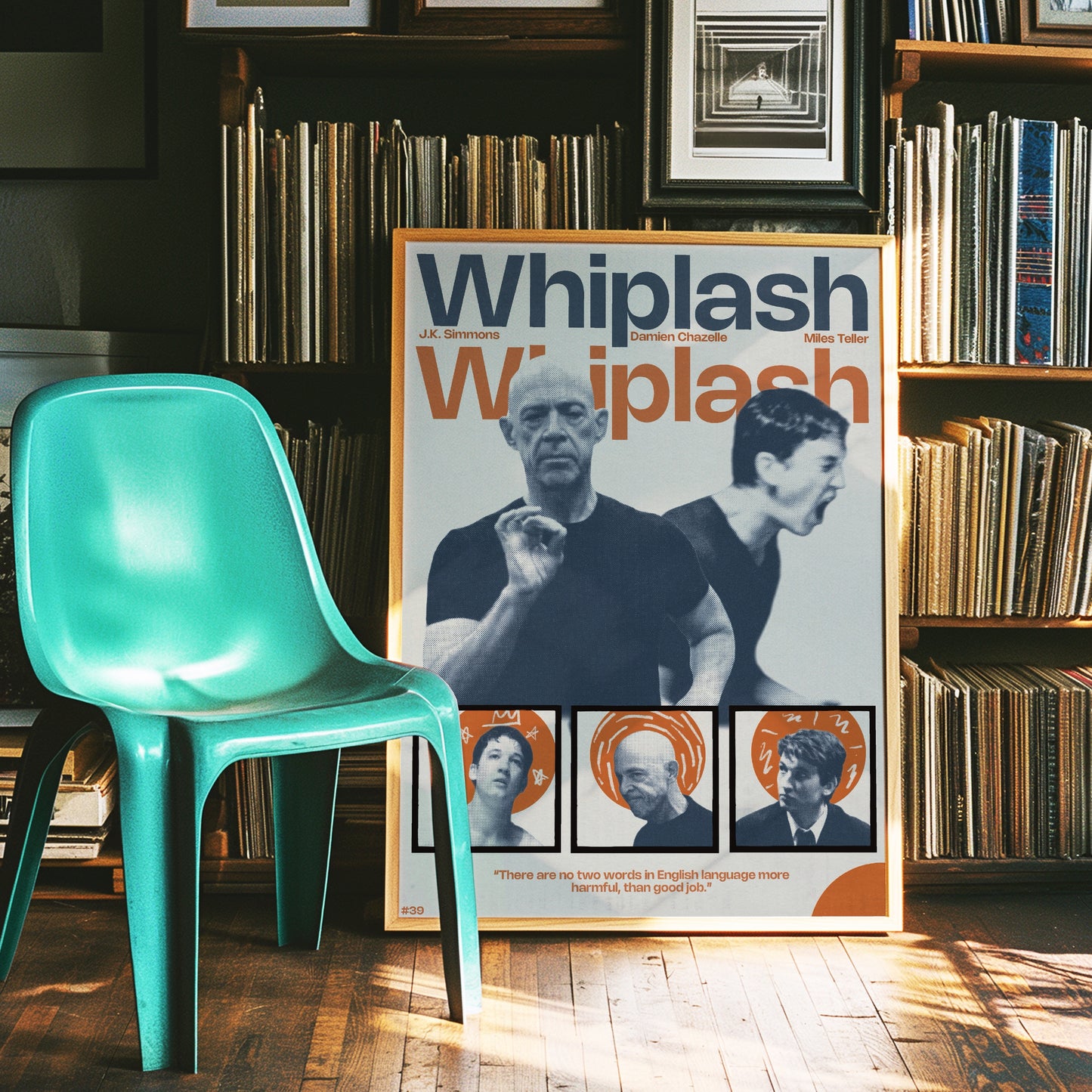 #39 Whiplash poster