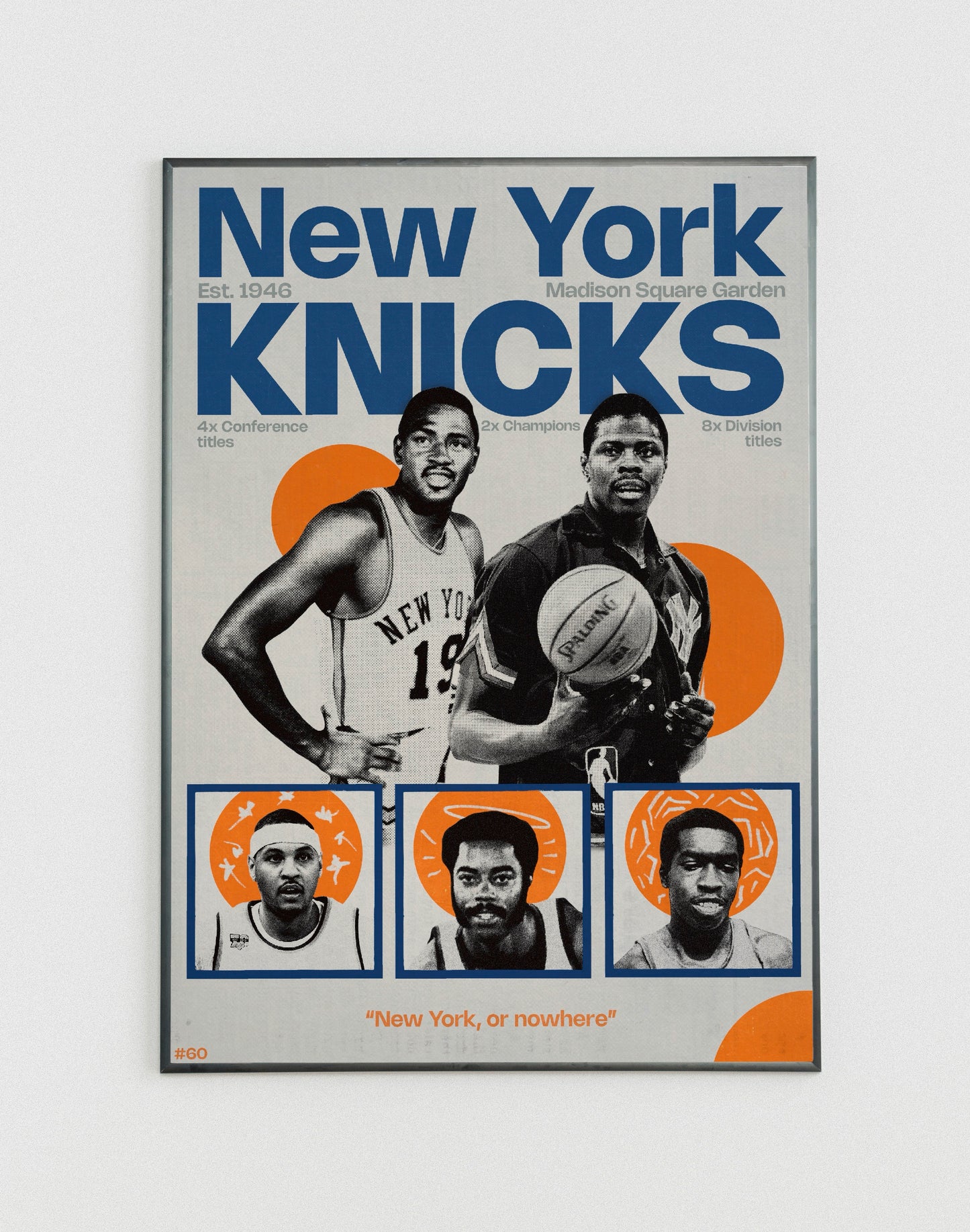 #60 New York Knicks poster