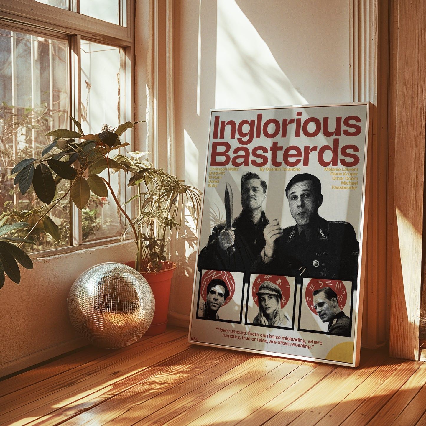 #36 Inglorious Basterds poster