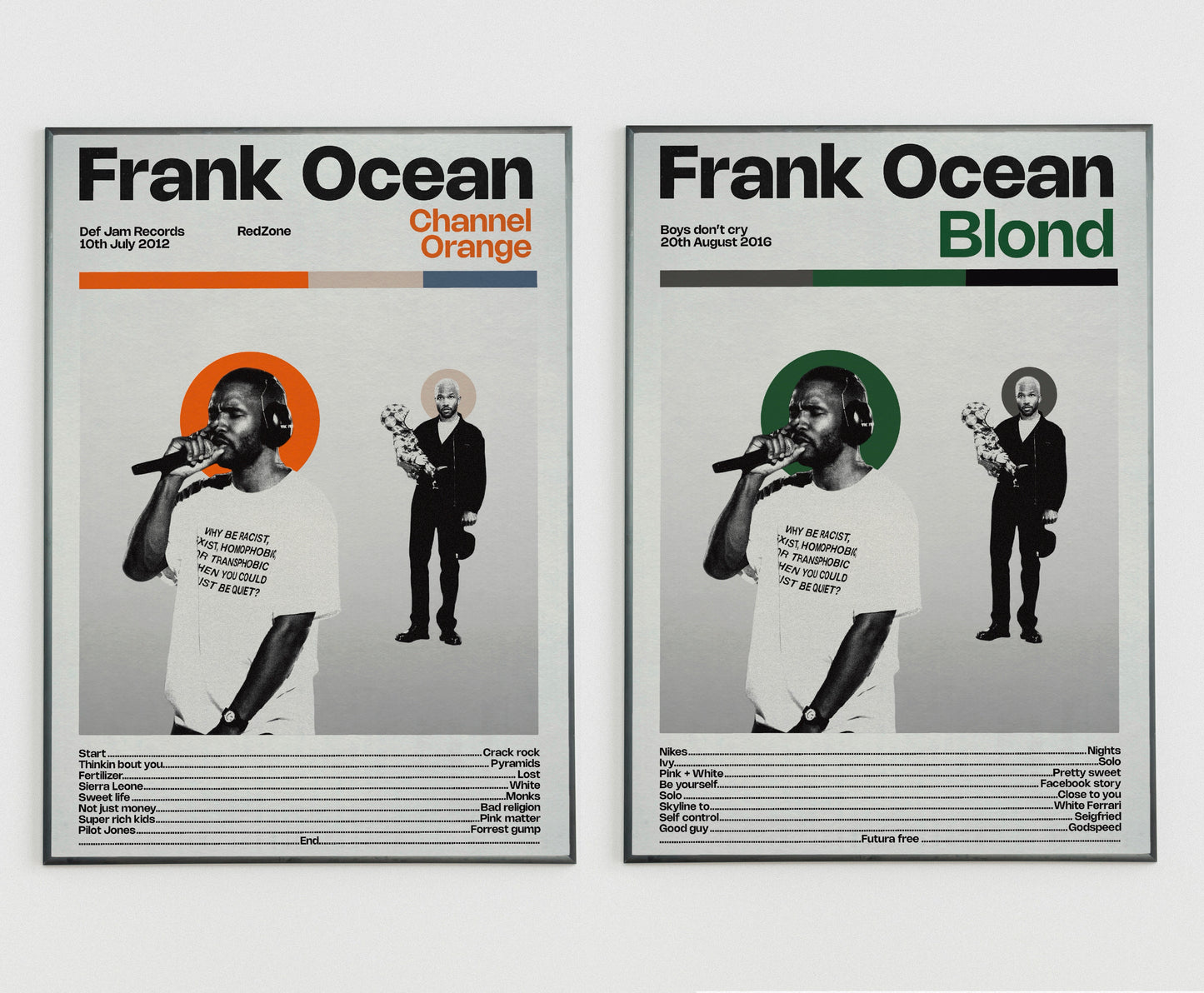 Frank Ocean Album posters
