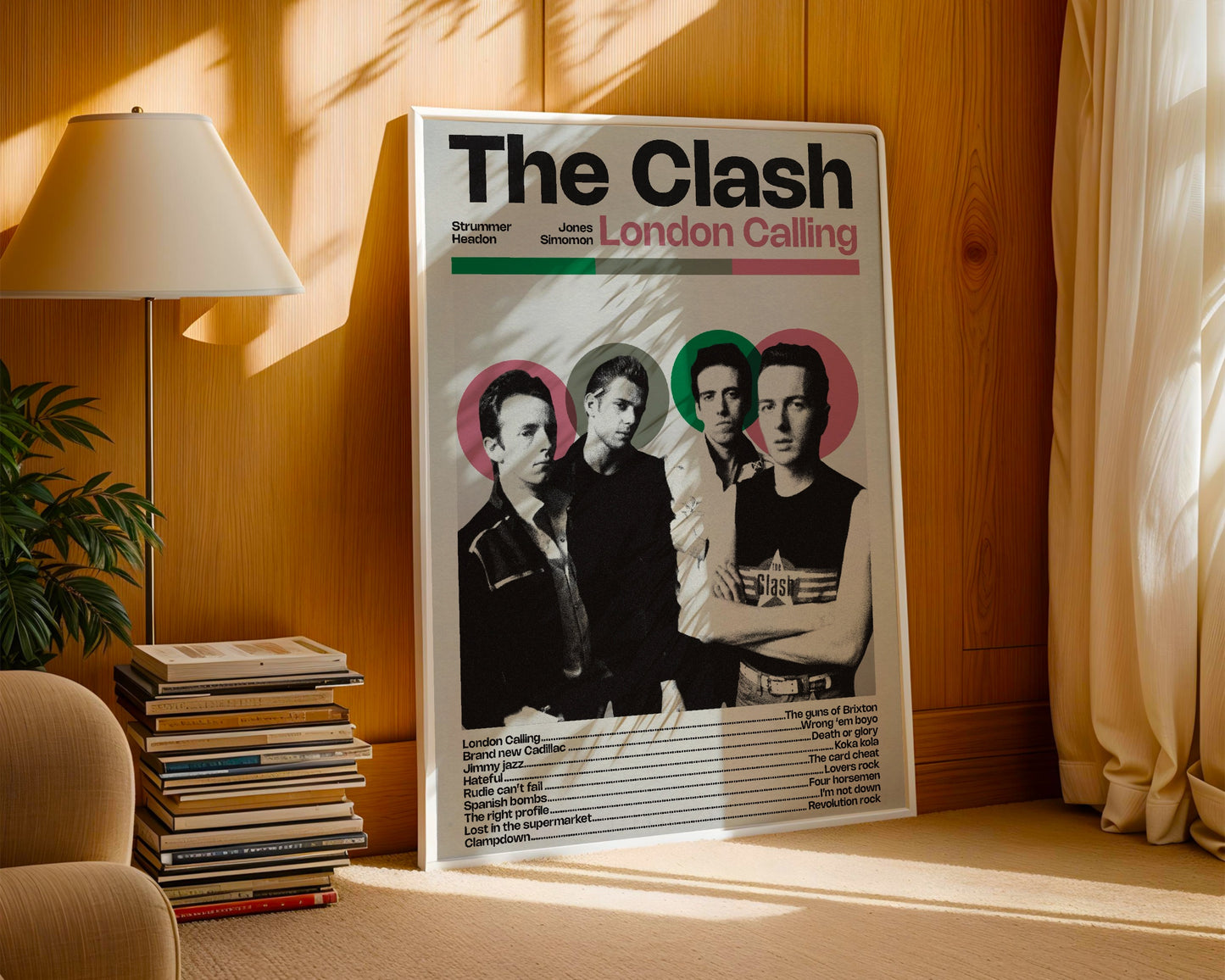The Clash London Calling poster