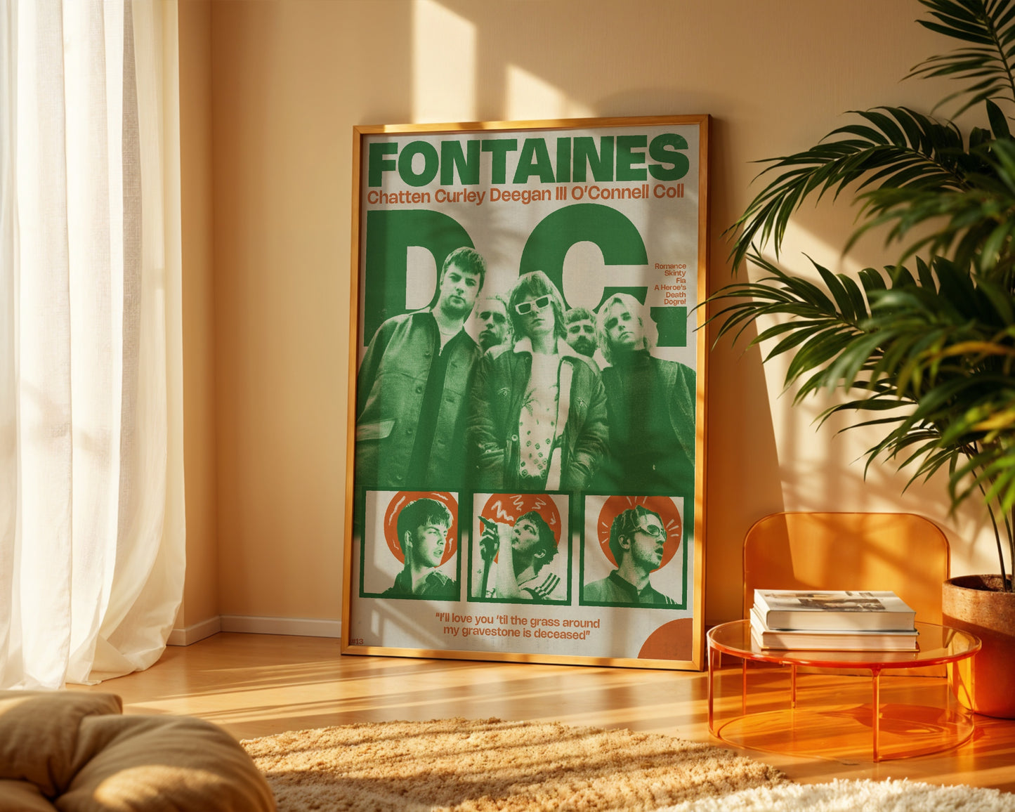 #13 Fontaines D.C. poster