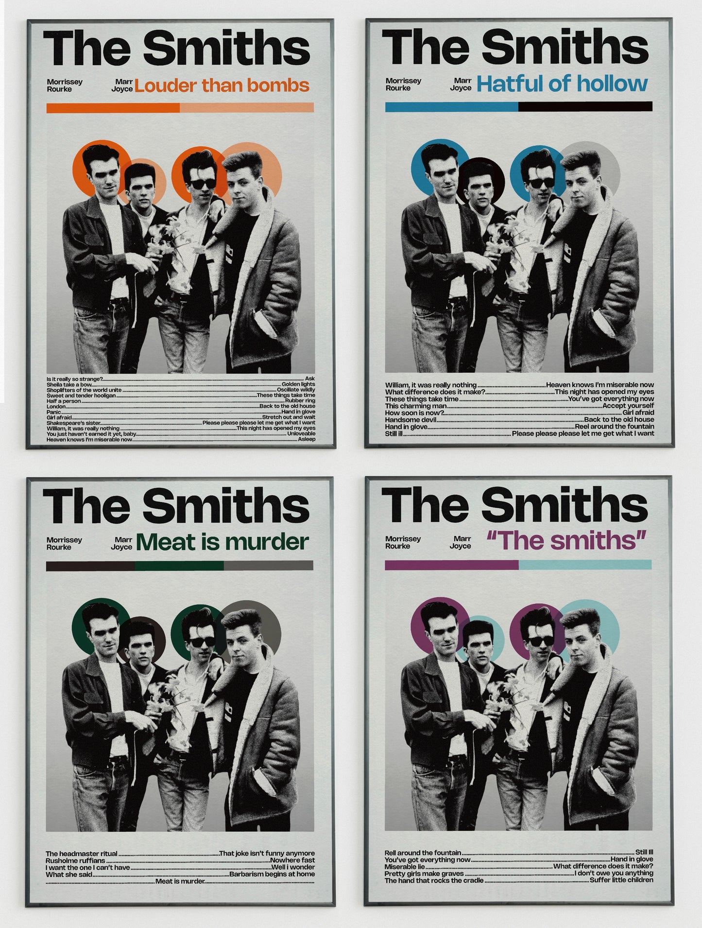 The Smiths Album posters