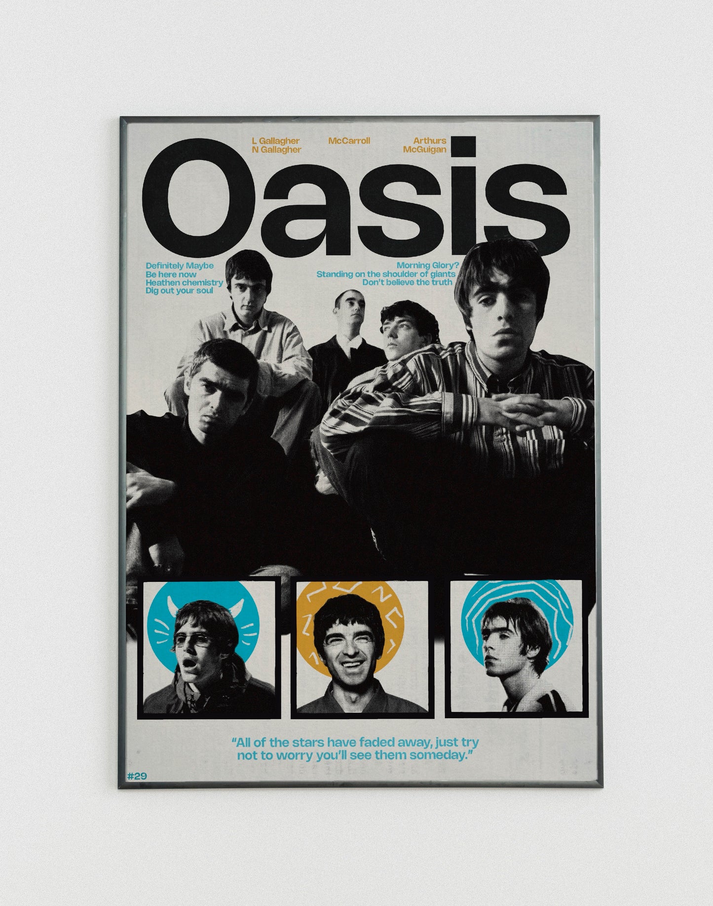 #29 Oasis poster