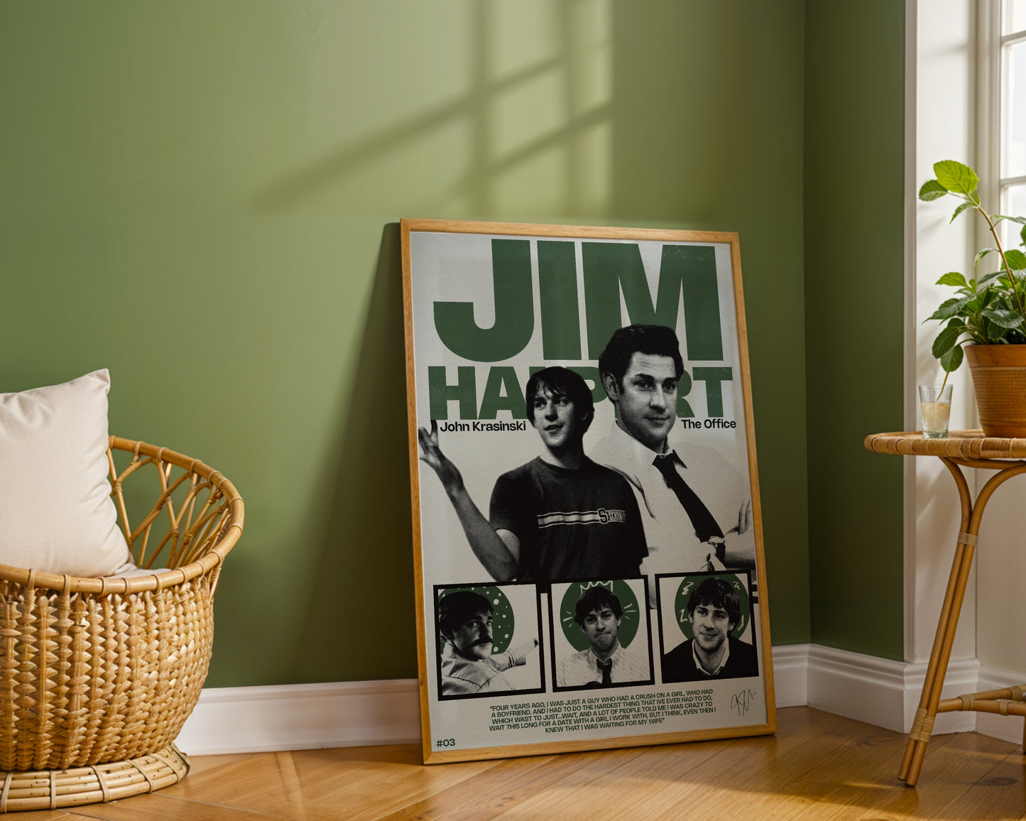 #03 Jim Halpert poster