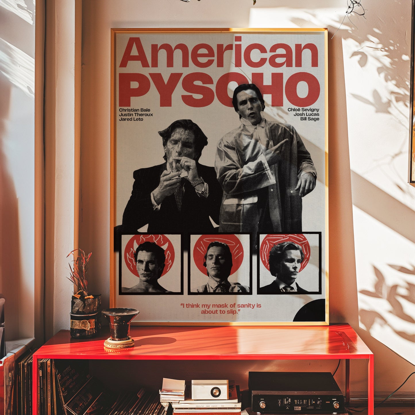 #50 American Psycho poster