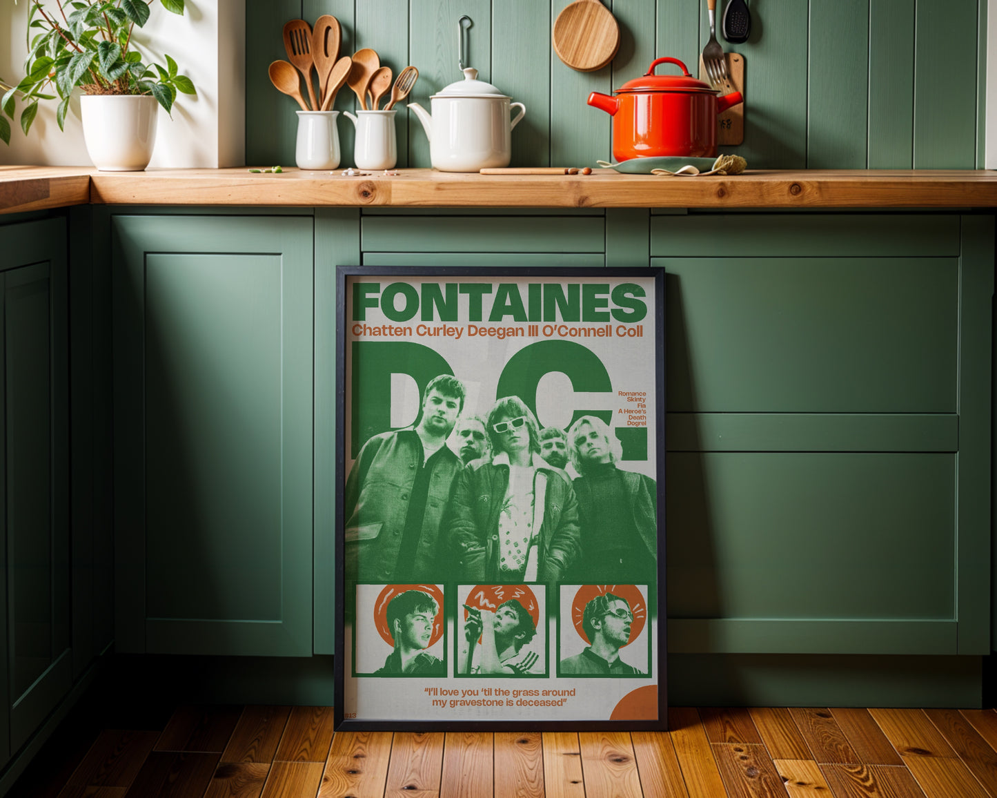 #13 Fontaines D.C. poster