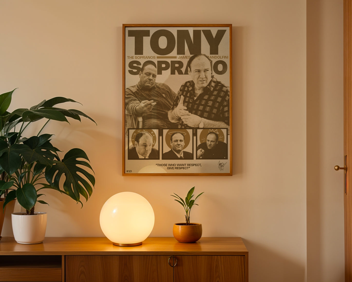 #10 Tony Soprano poster