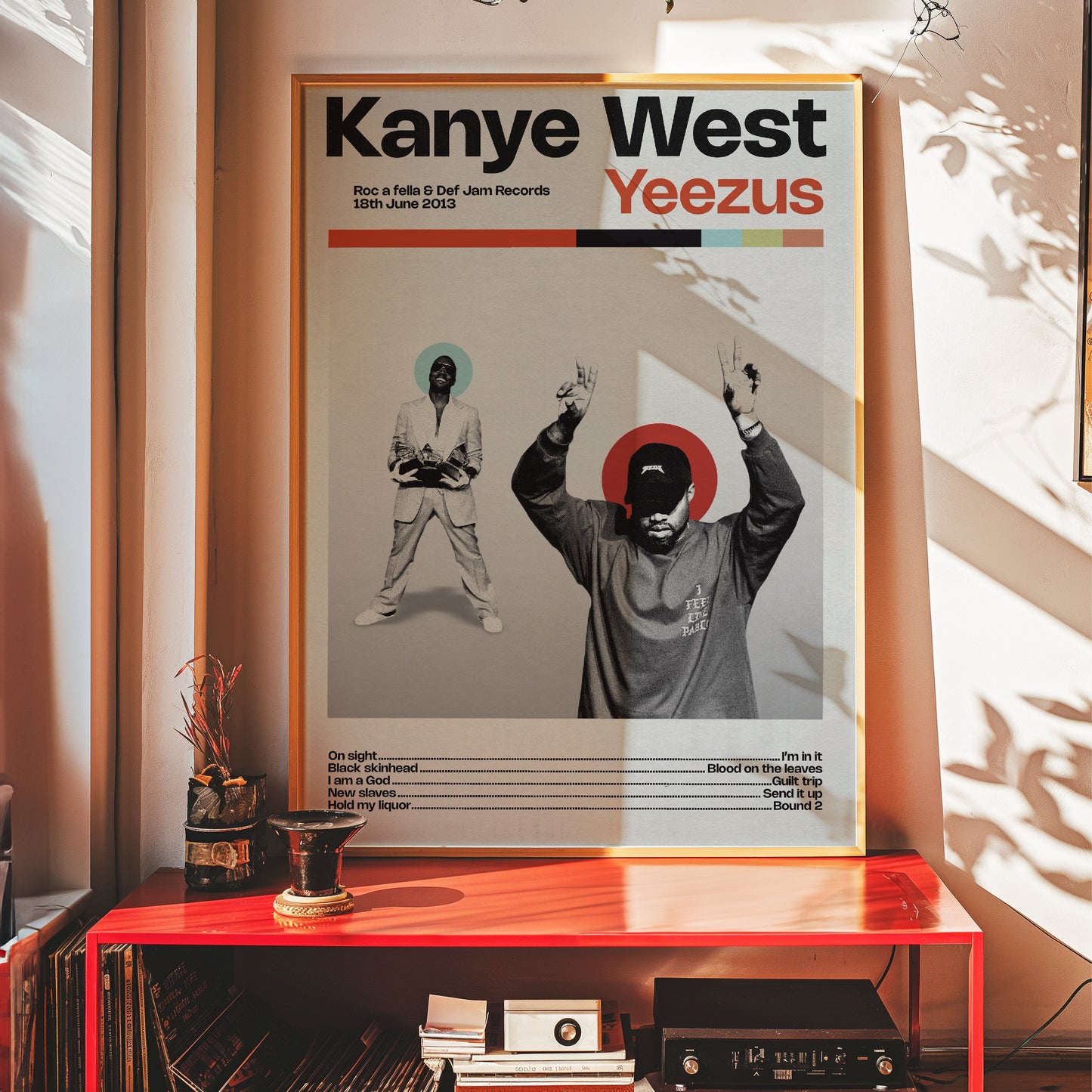 Kanye West album posters