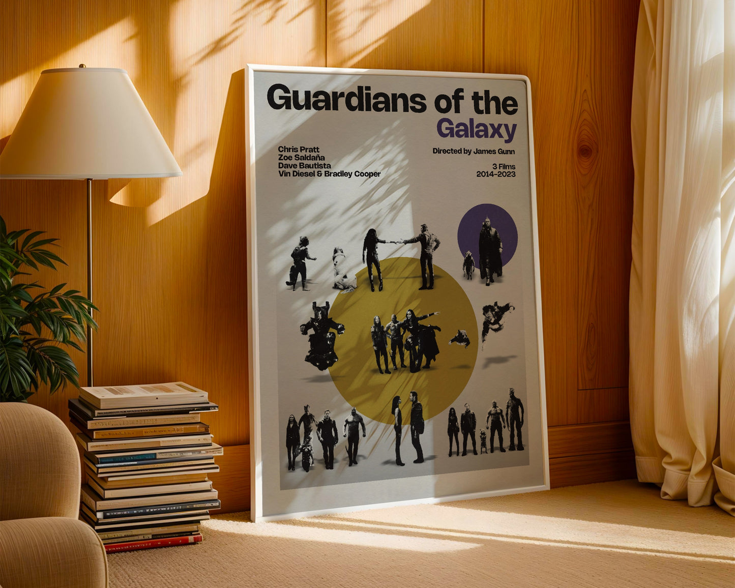 Guardians of the Galaxy miniatures poster
