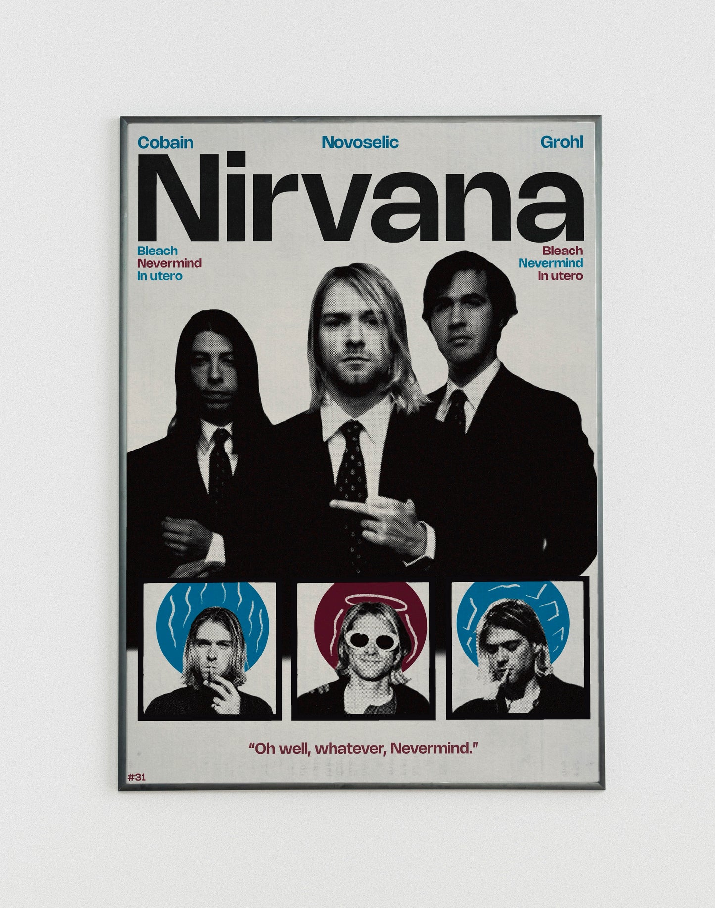 #31 Nirvana poster