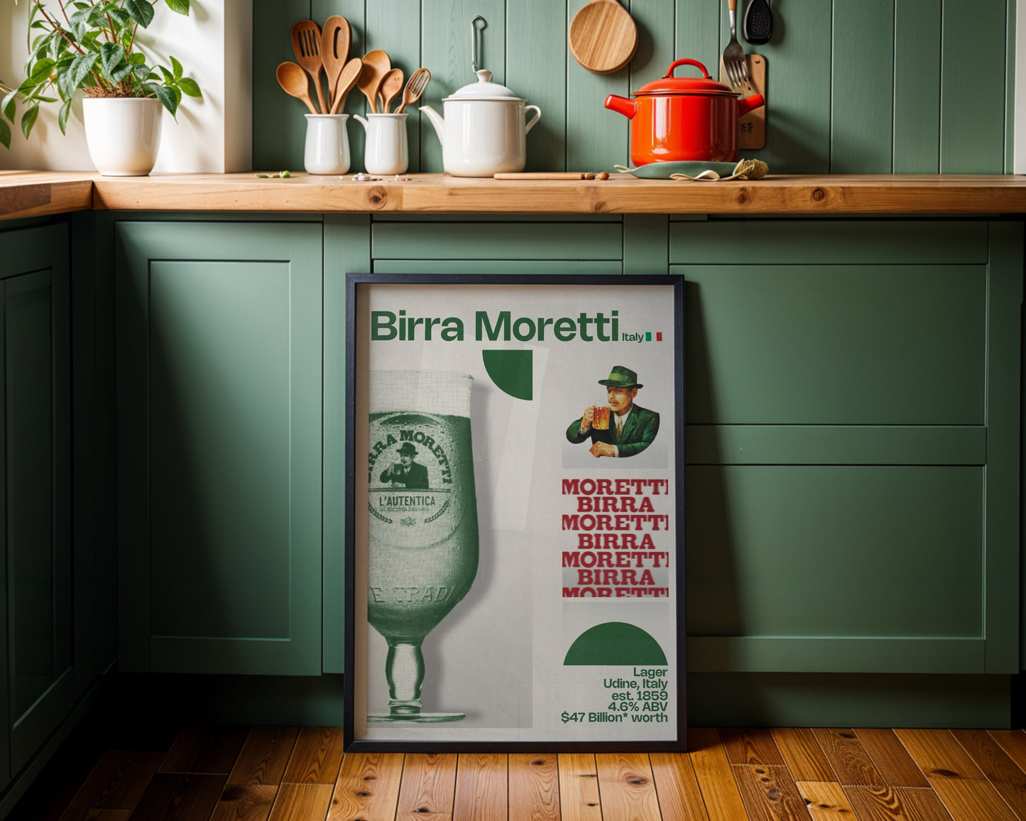 Birra Moretti poster