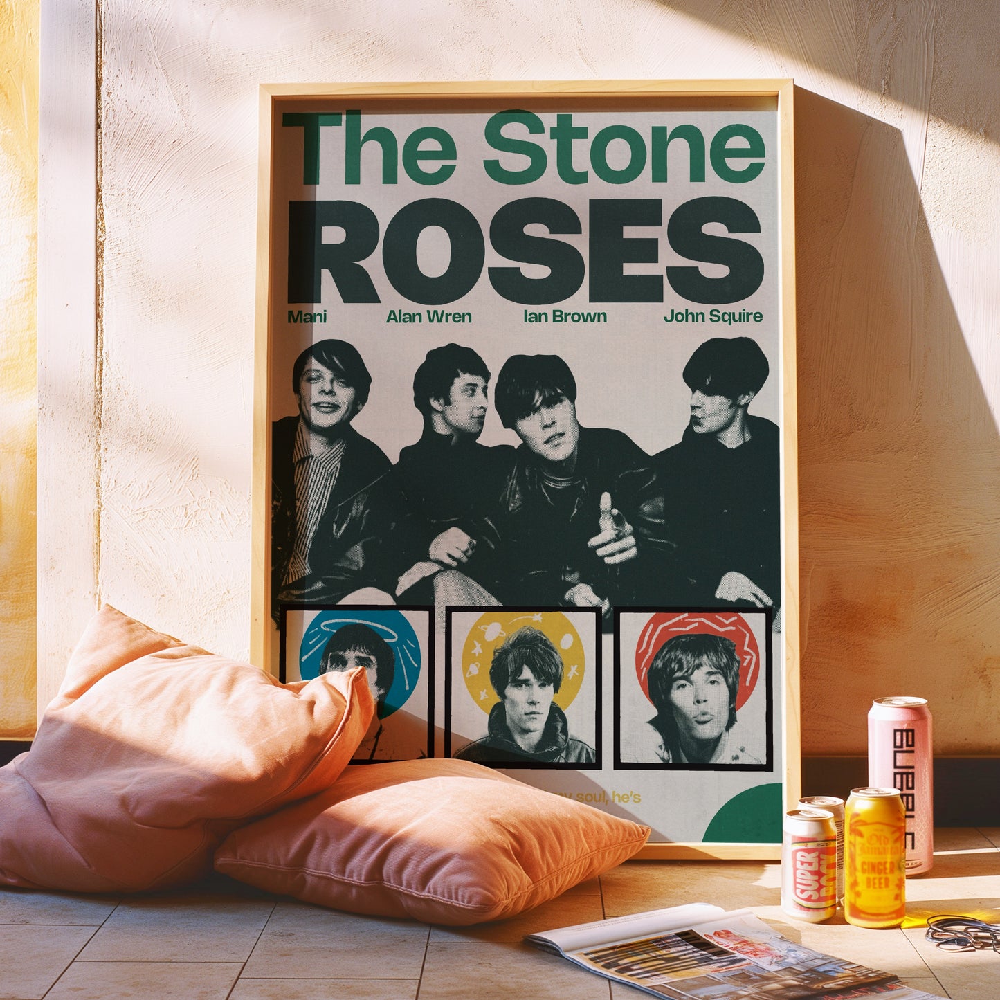#32 The Stone Roses poster
