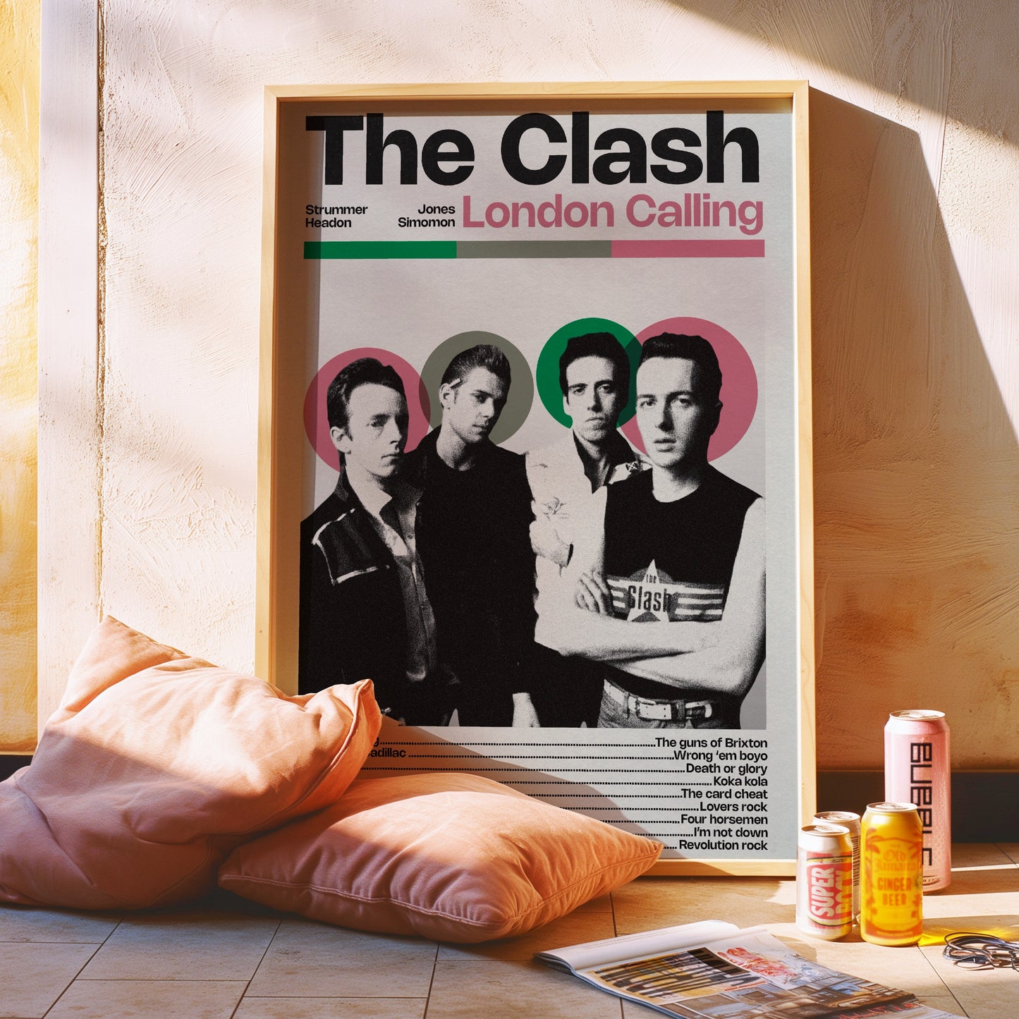 The Clash London Calling poster