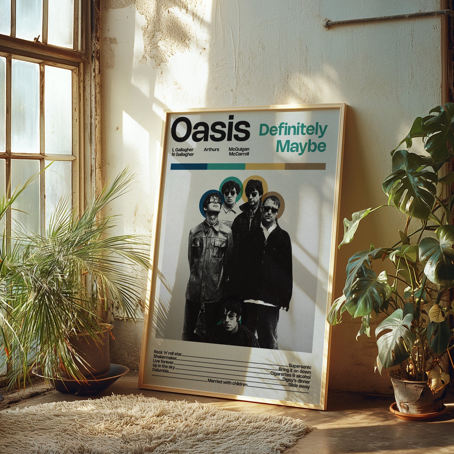 Oasis Album posters
