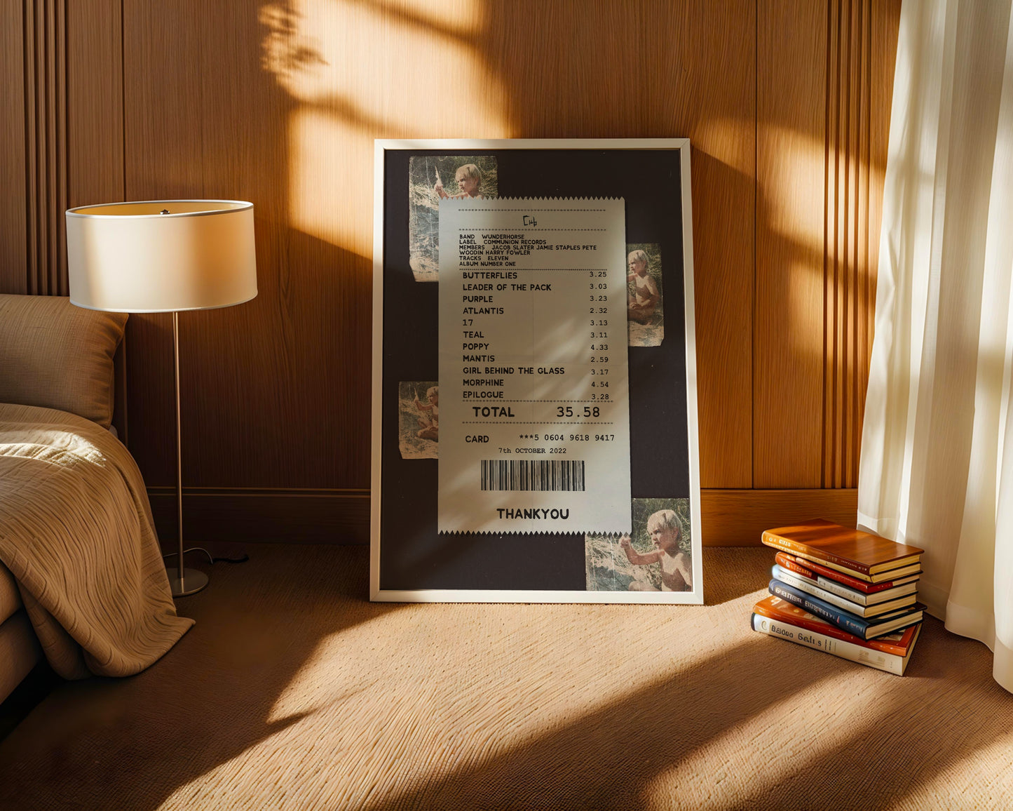 Wunderhorse Cub receipt poster