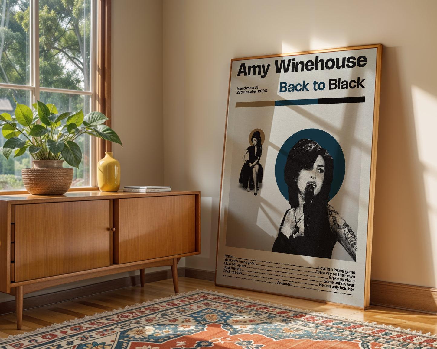 Amy Winehouse Back to Black poster