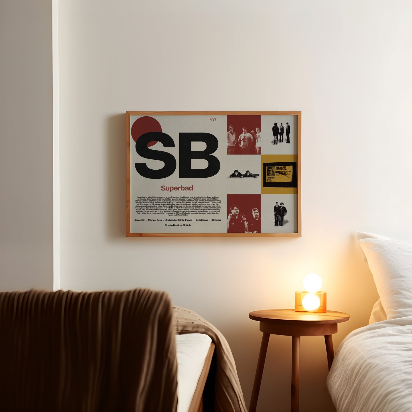 SB Superbad film poster