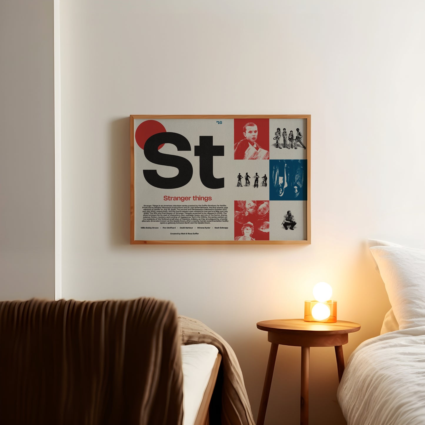 St Stranger Things show poster