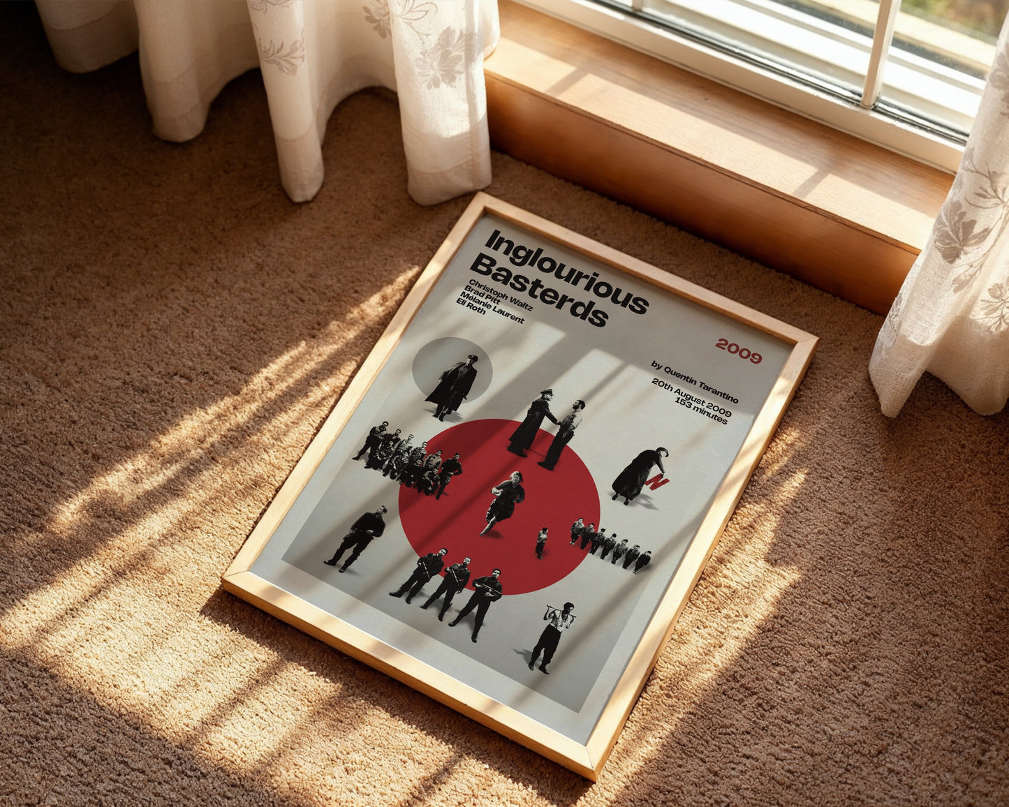 Inglorious Basterds miniatures poster