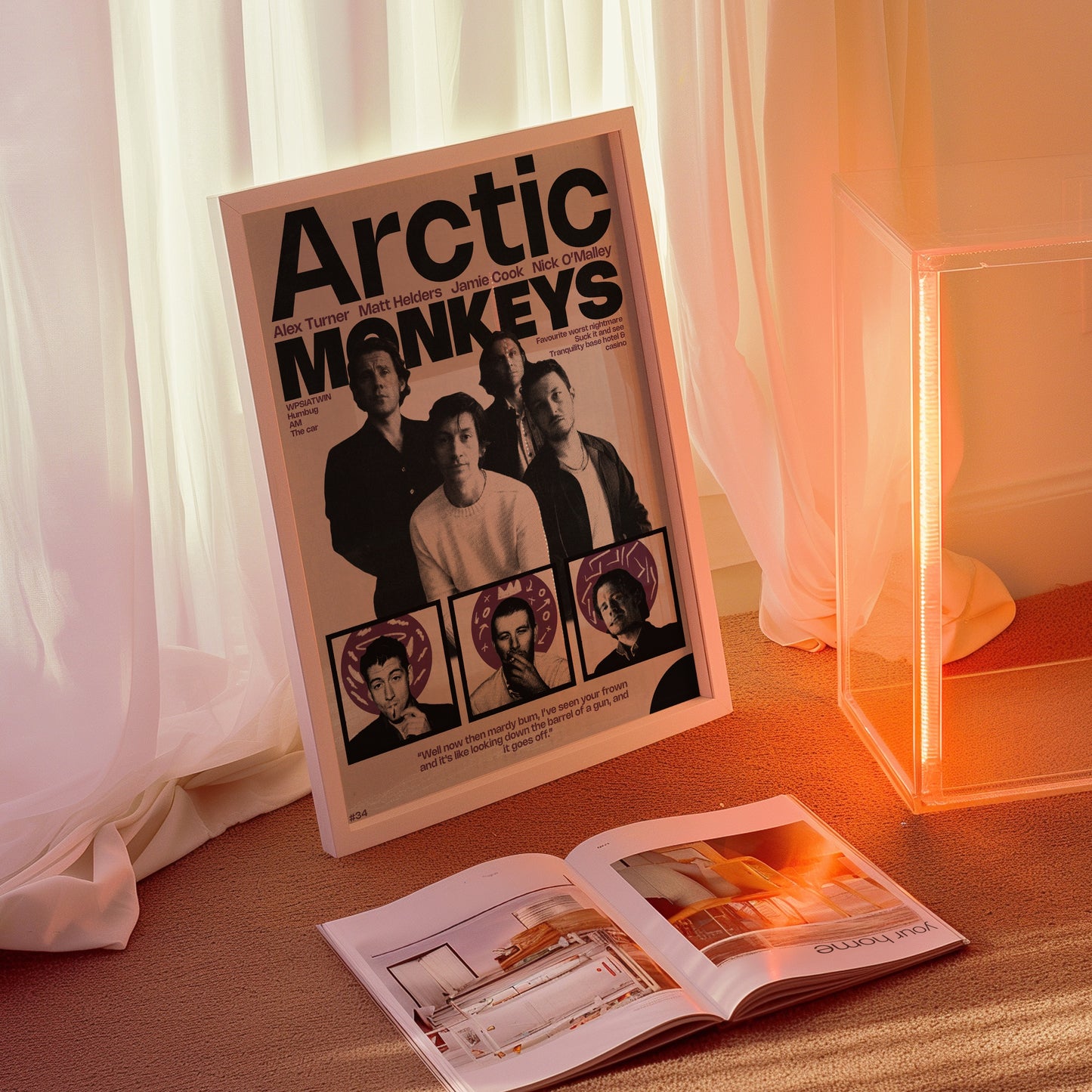 #34 Arctic Monkeys poster
