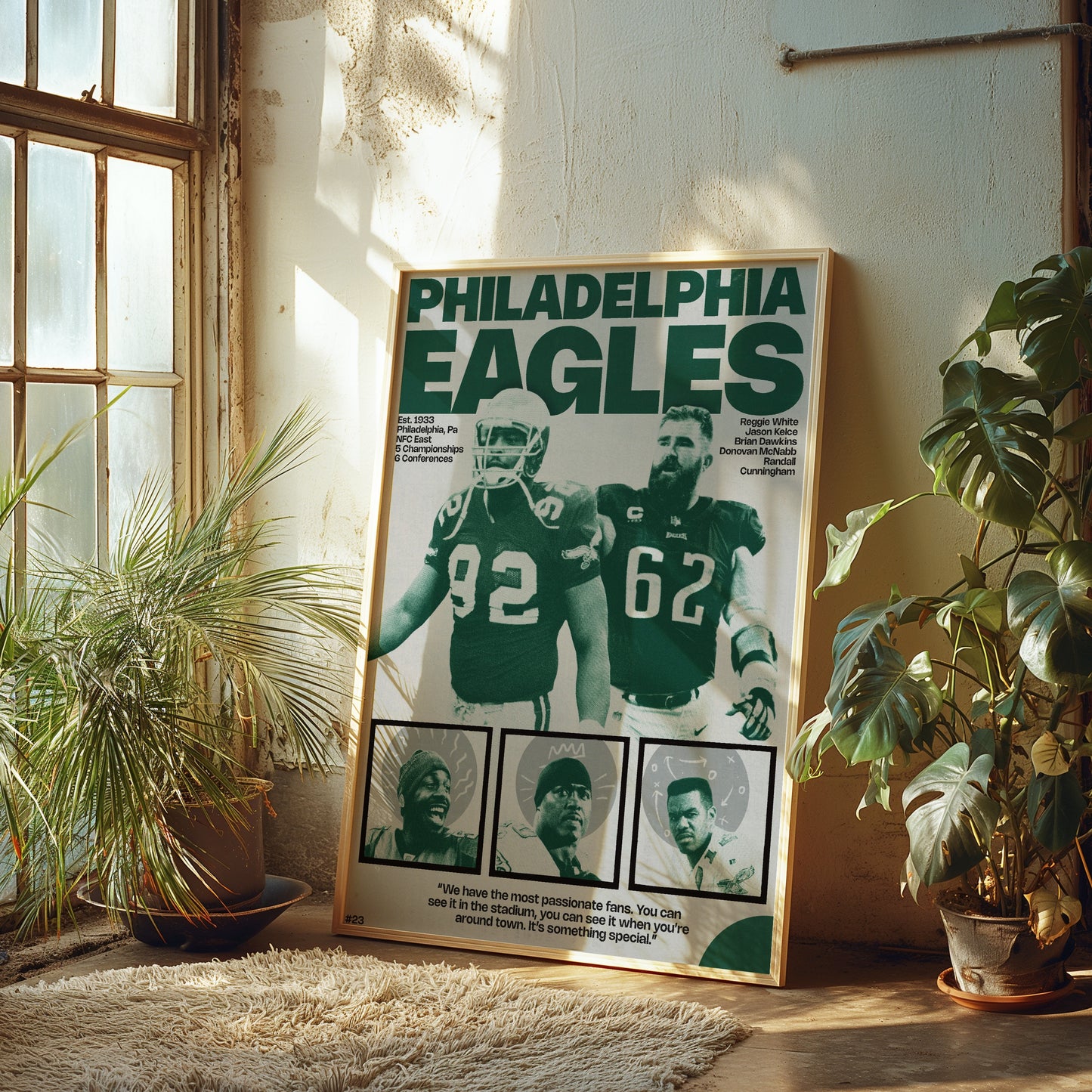 #23 Philadelphia Eagles poster