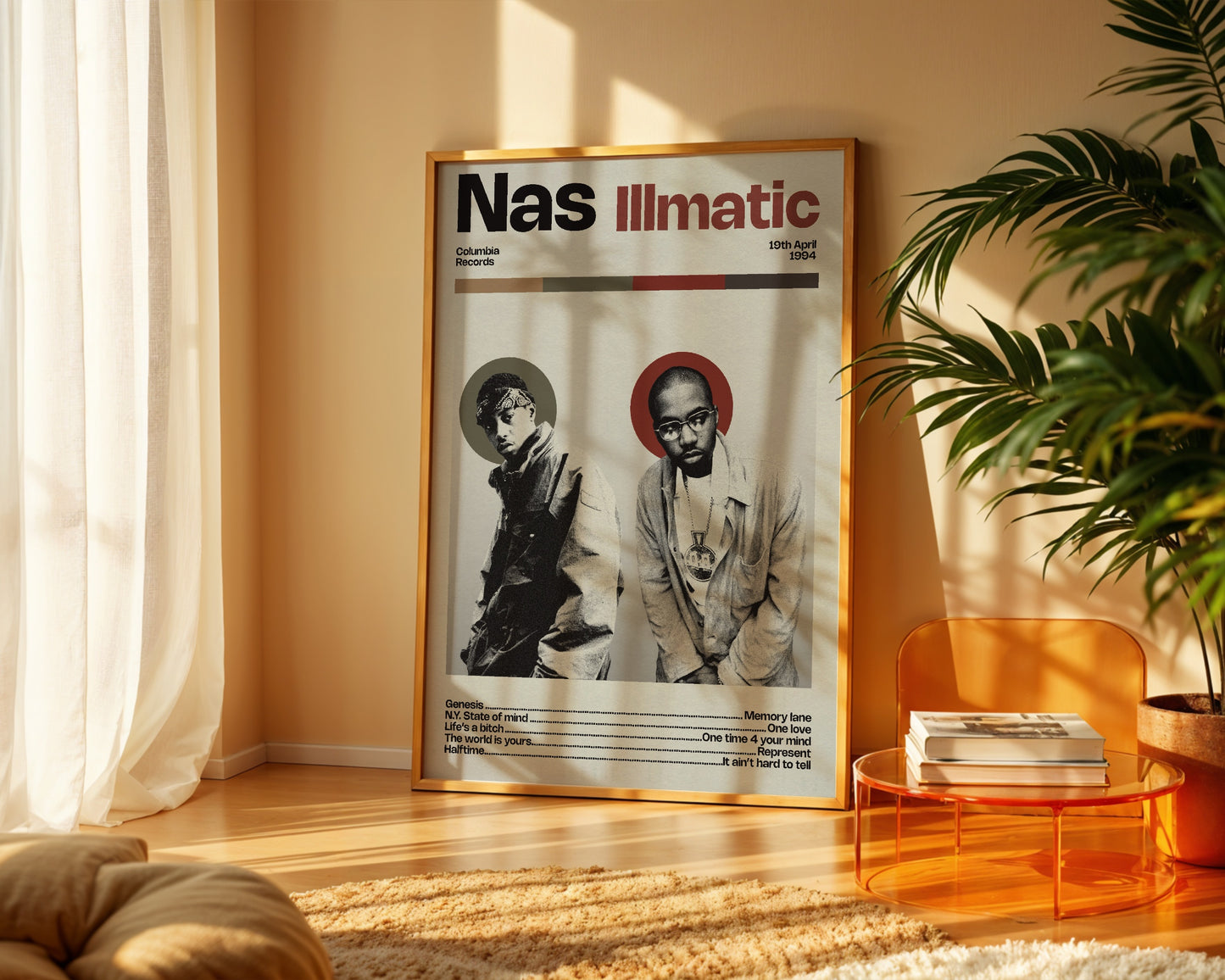 Nas Illmatic poster