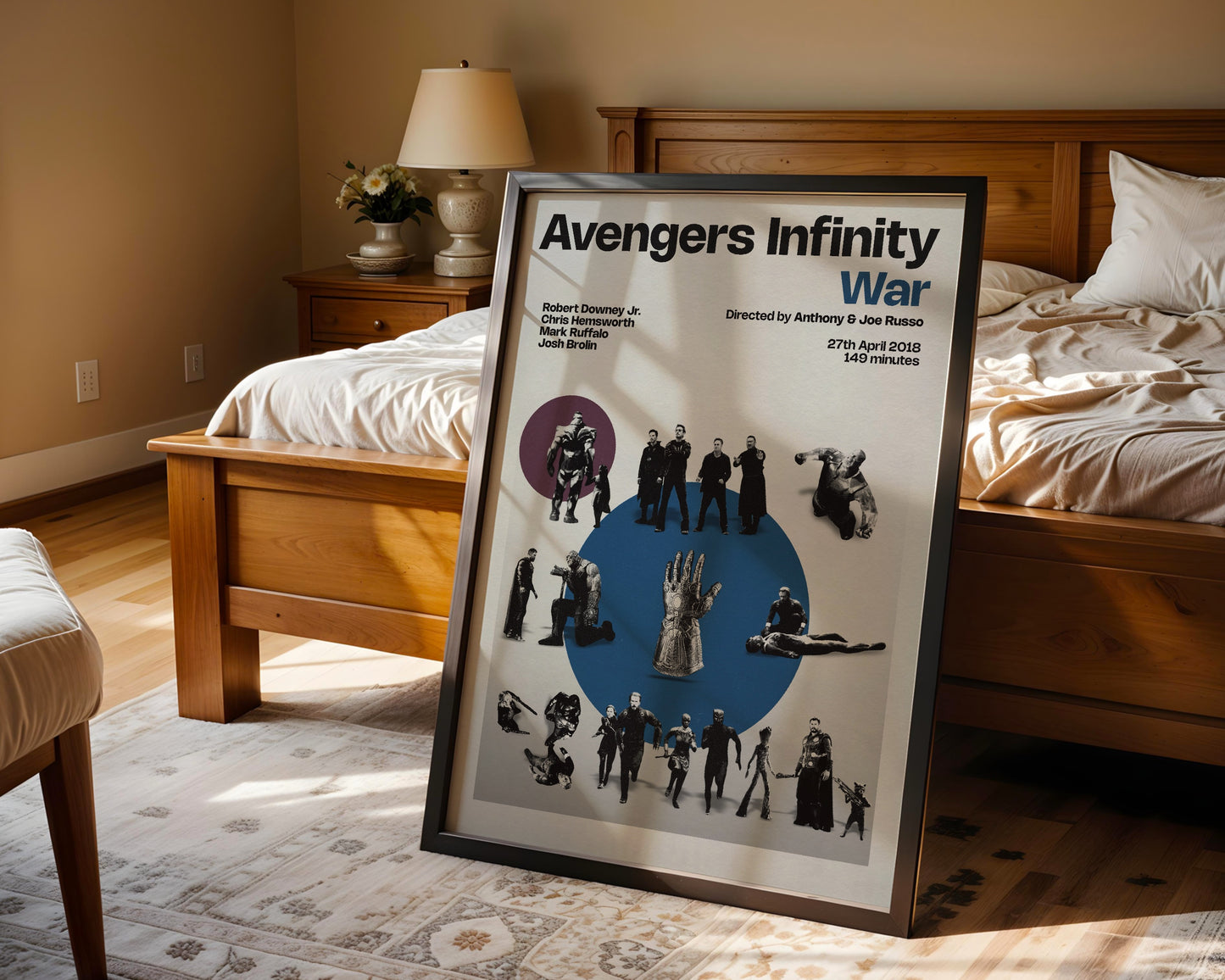 Avengers Infinity War miniatures poster