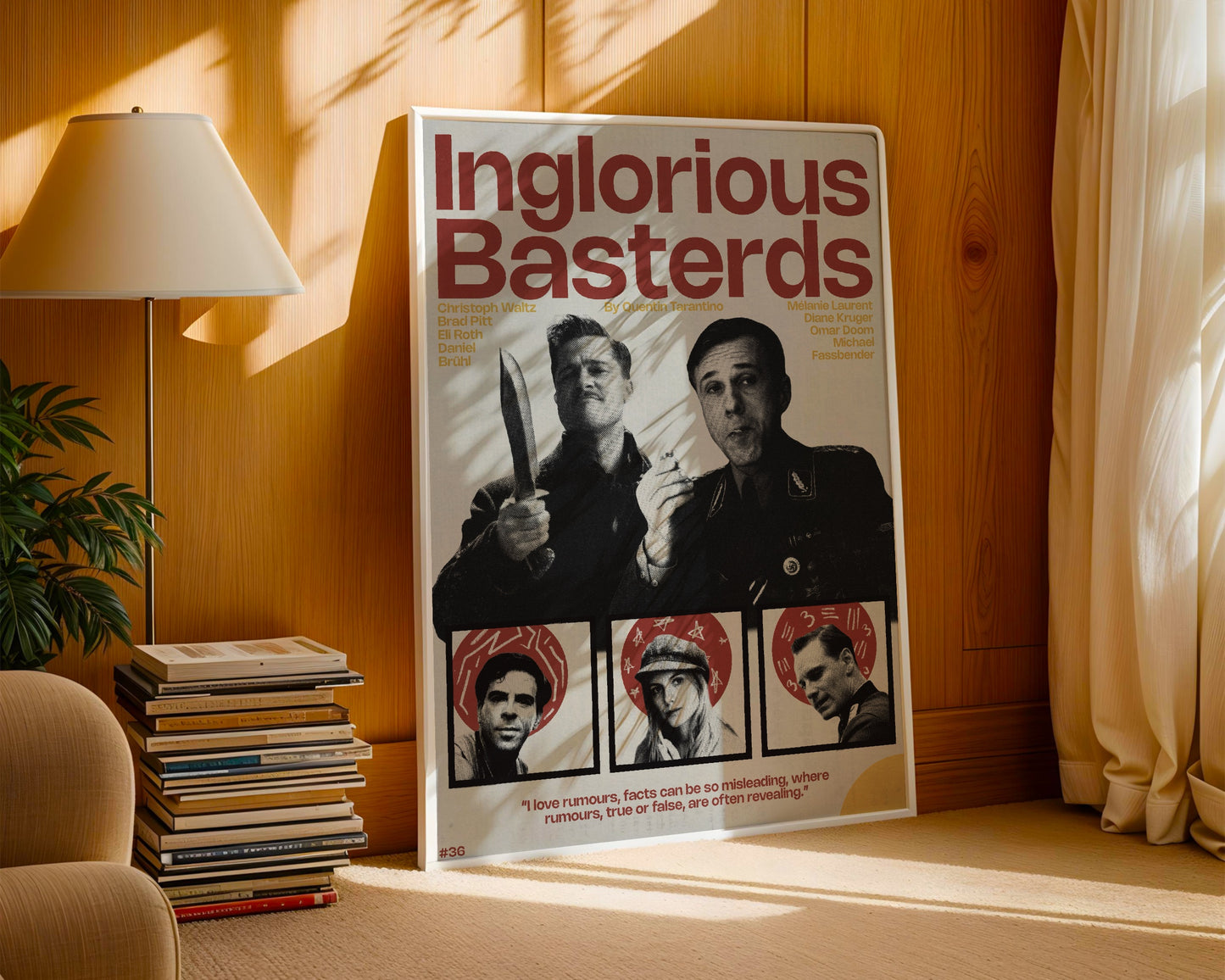 #36 Inglorious Basterds poster
