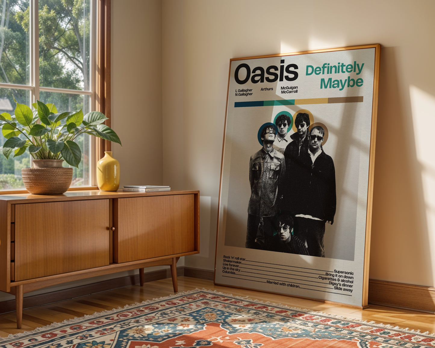 Oasis Album posters