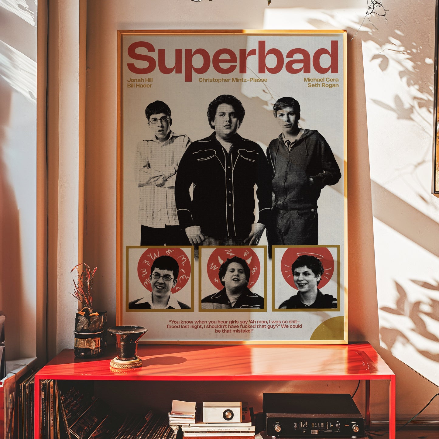 #48 Superbad poster