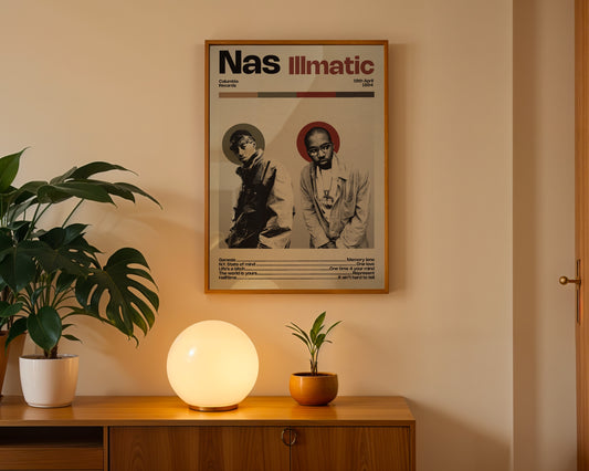 Nas Illmatic poster