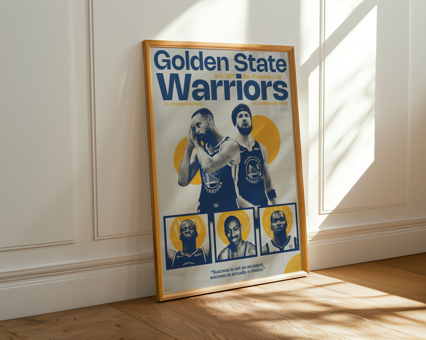 #57 Golden State Warriors poster