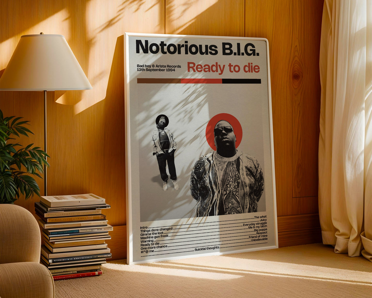 Notorious B.I.G. Ready to Die poster