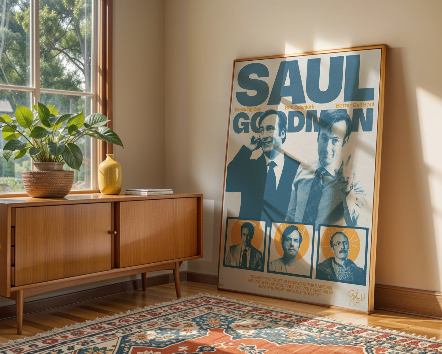 #07 Saul Goodman poster
