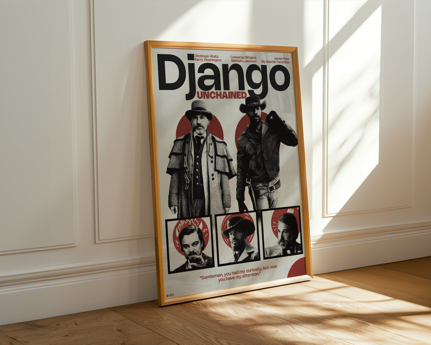 #40 Django Unchained poster