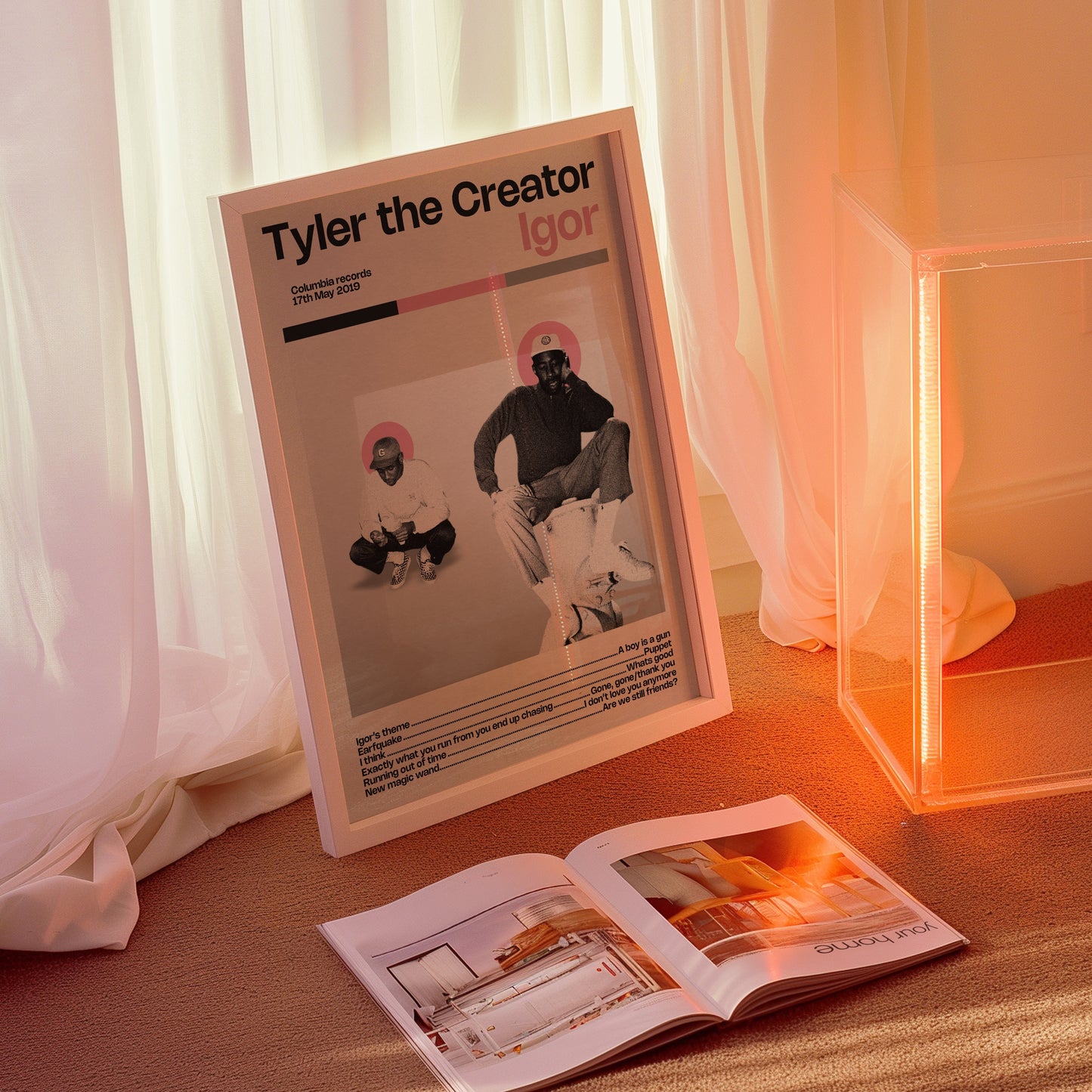 Tyler the Creator album posters