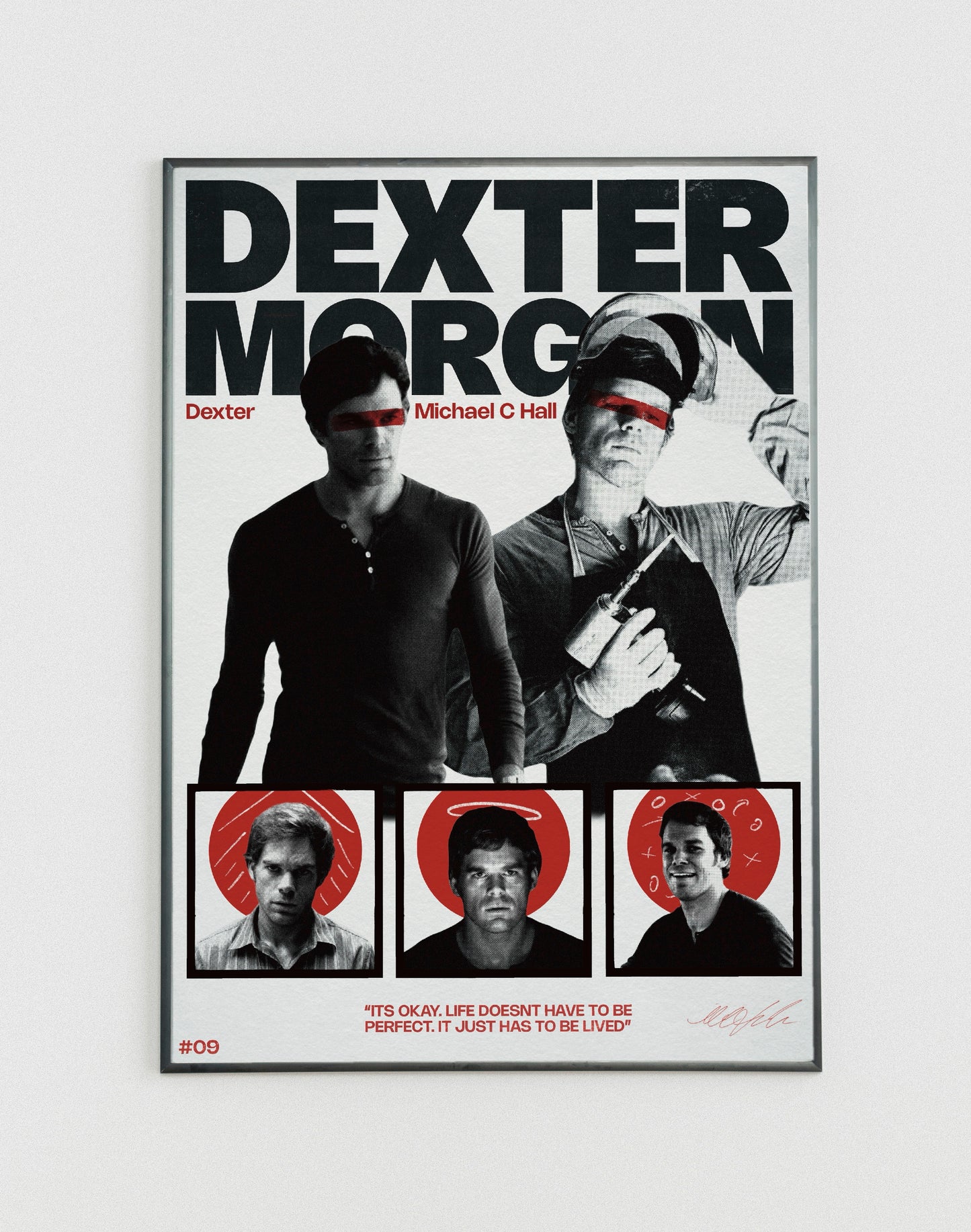#09 Dexter Morgan poster