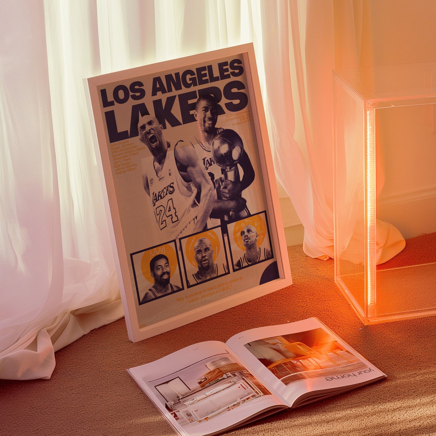 #21 Los Angeles Lakers poster