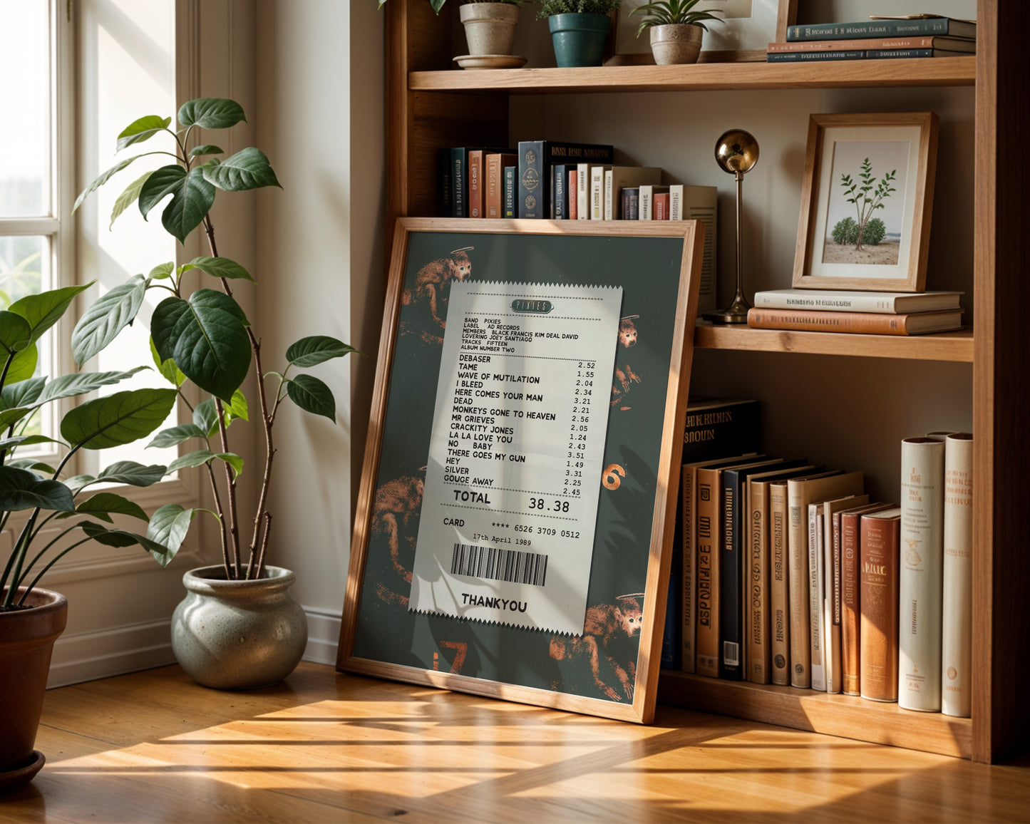 Pixies Doolittle receipt poster