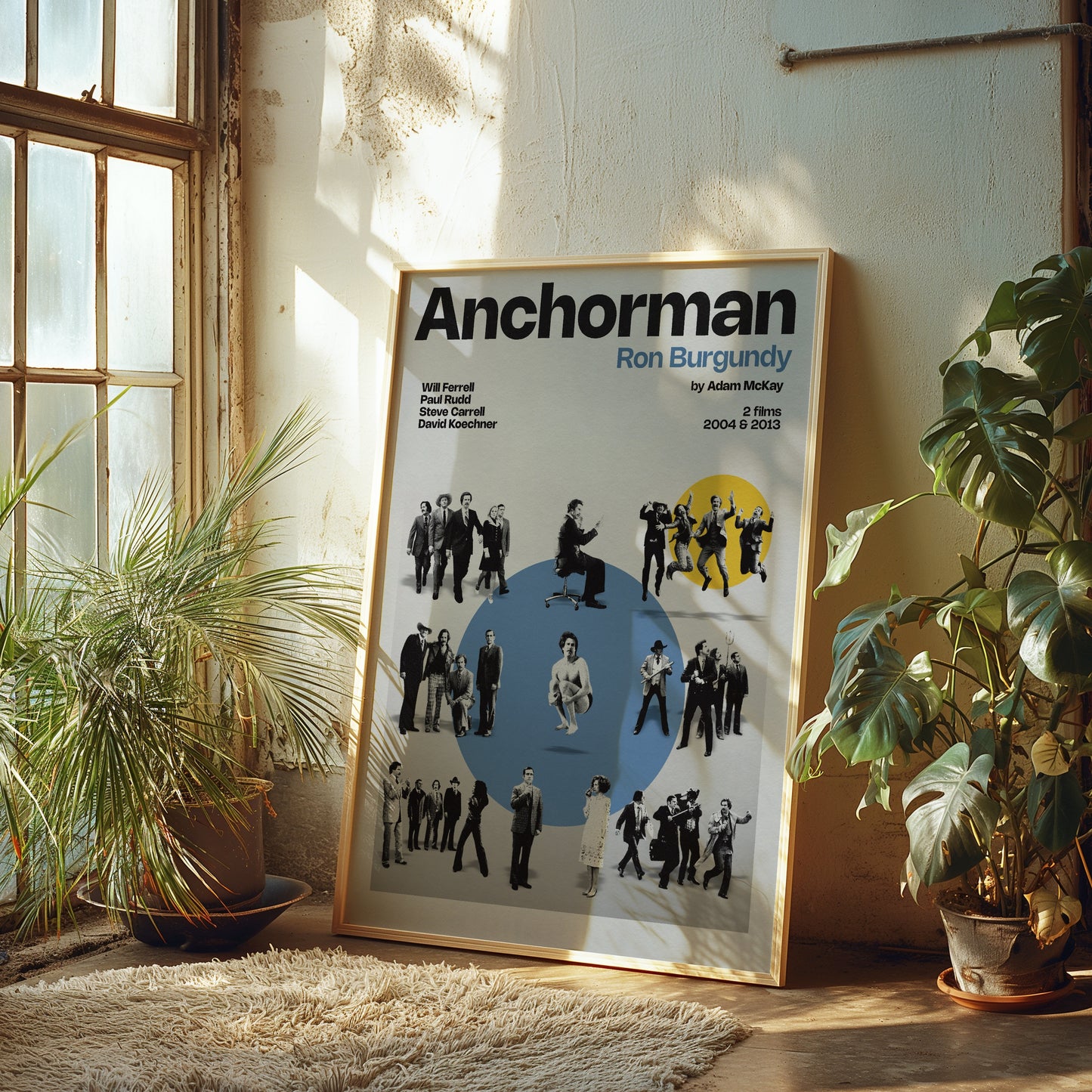 Anchorman miniatures poster