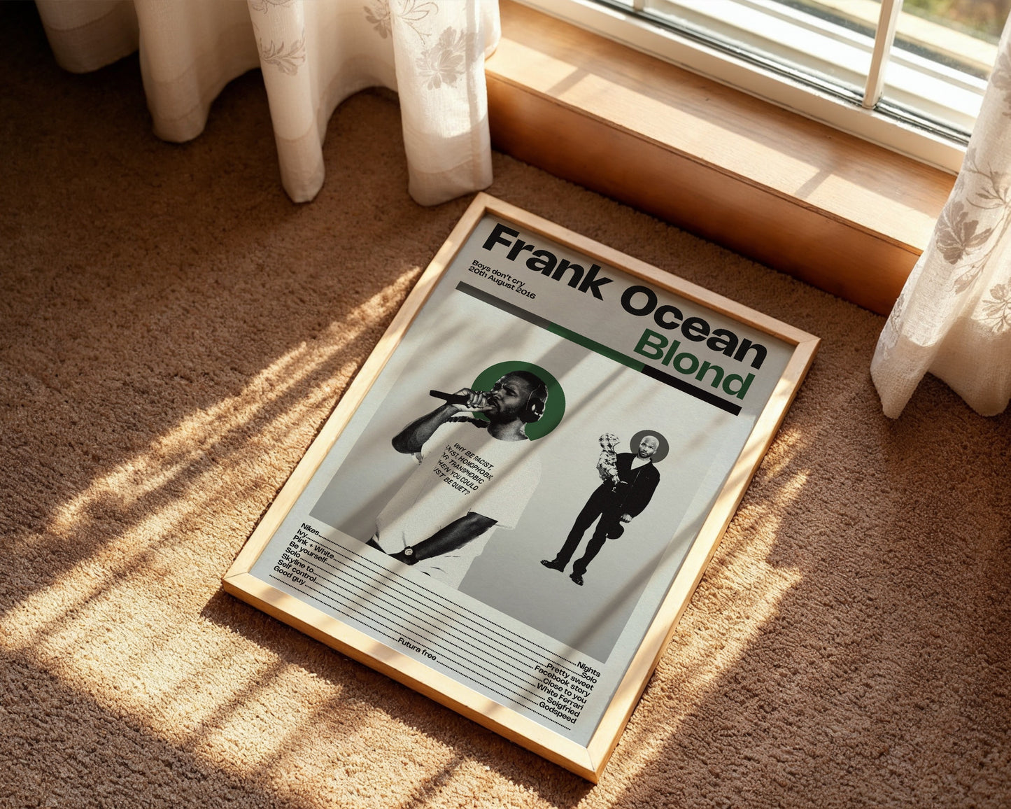 Frank Ocean Album posters